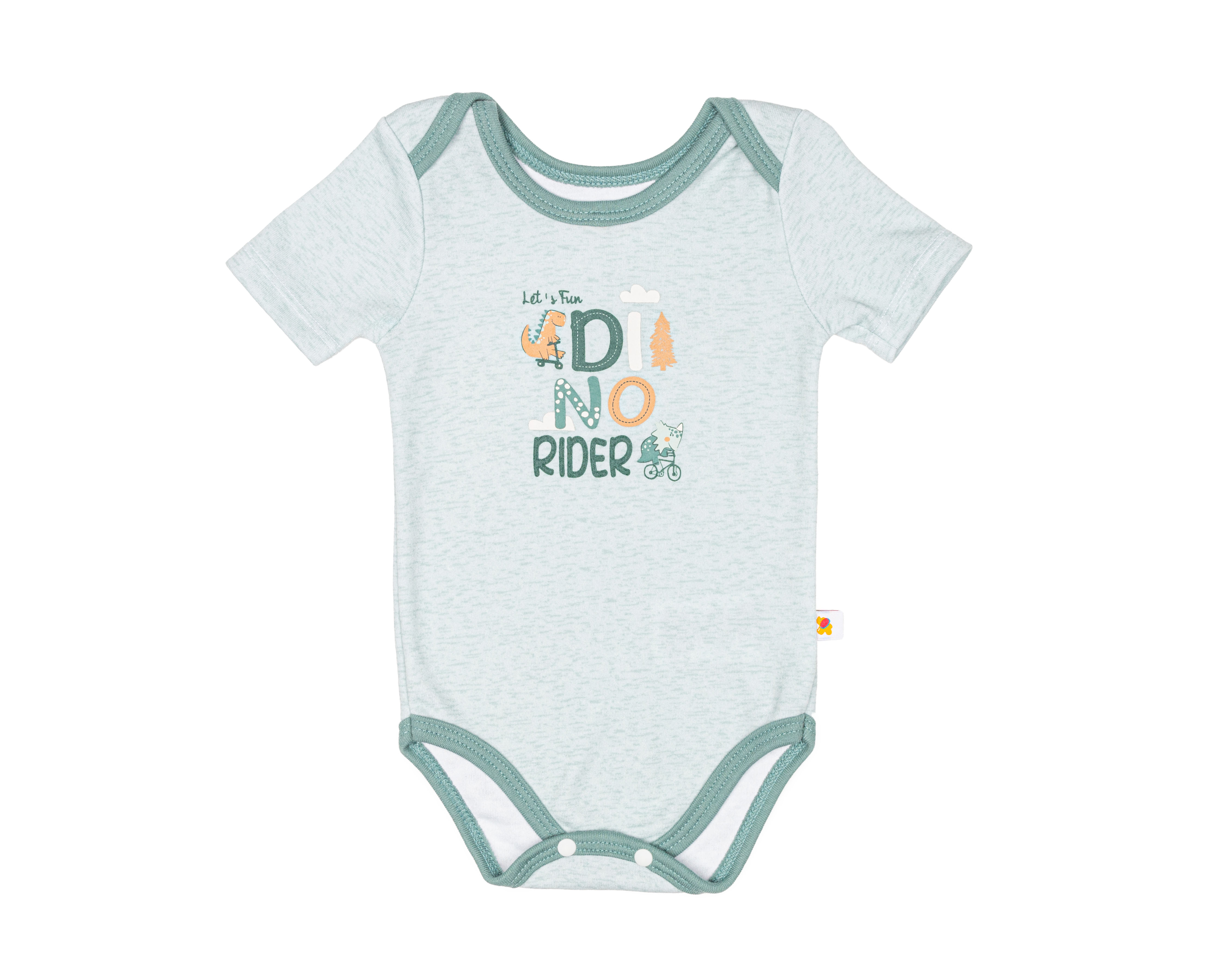 Foto 6 pulgar | Foto 5 | Pañalero para Bebé Niño Baby Circus de Dinosaurio 3 Piezas