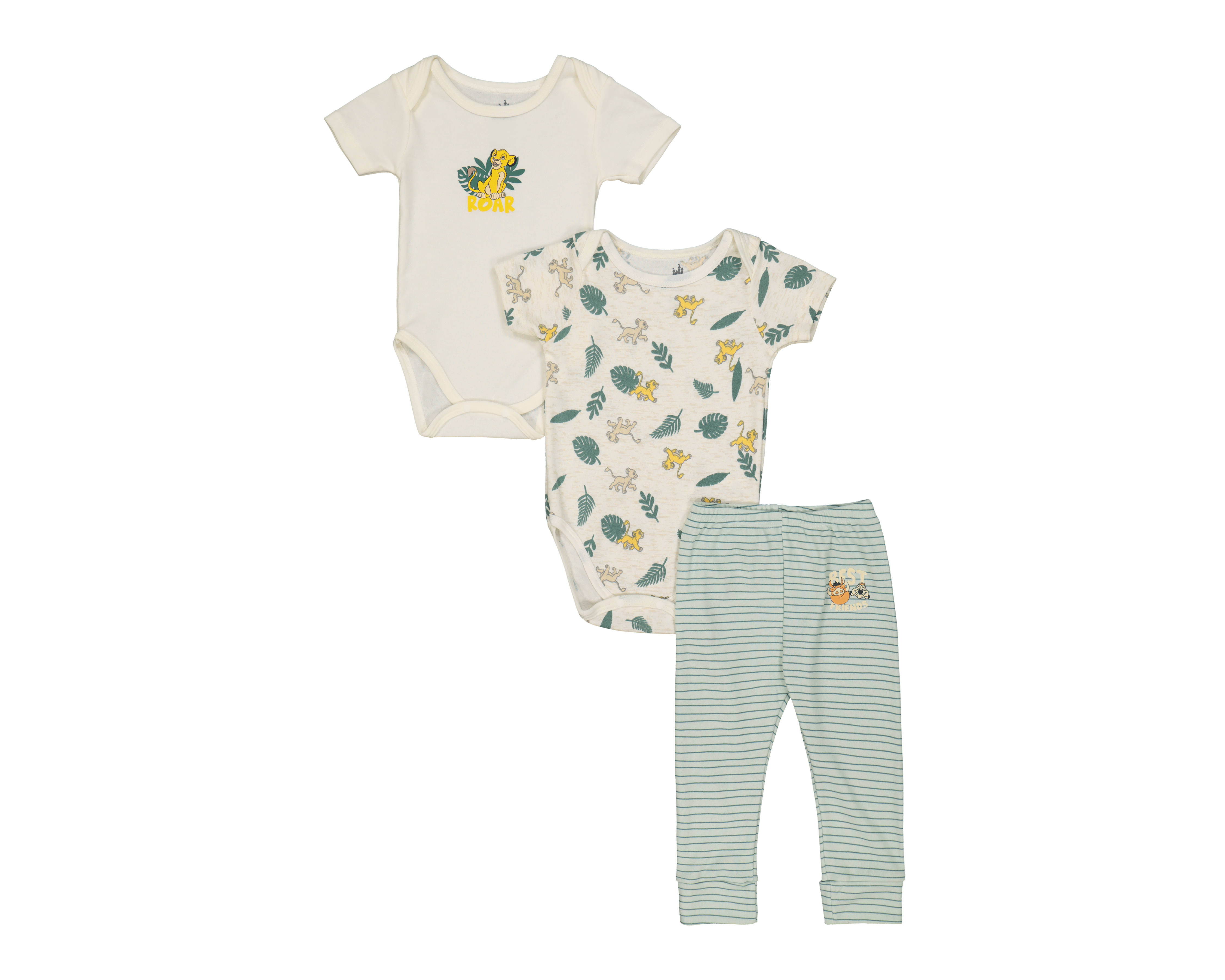 Foto 1 | Foto 1 | Pañalero con Pantalón para Bebé Niño Disney Baby 3 Piezas