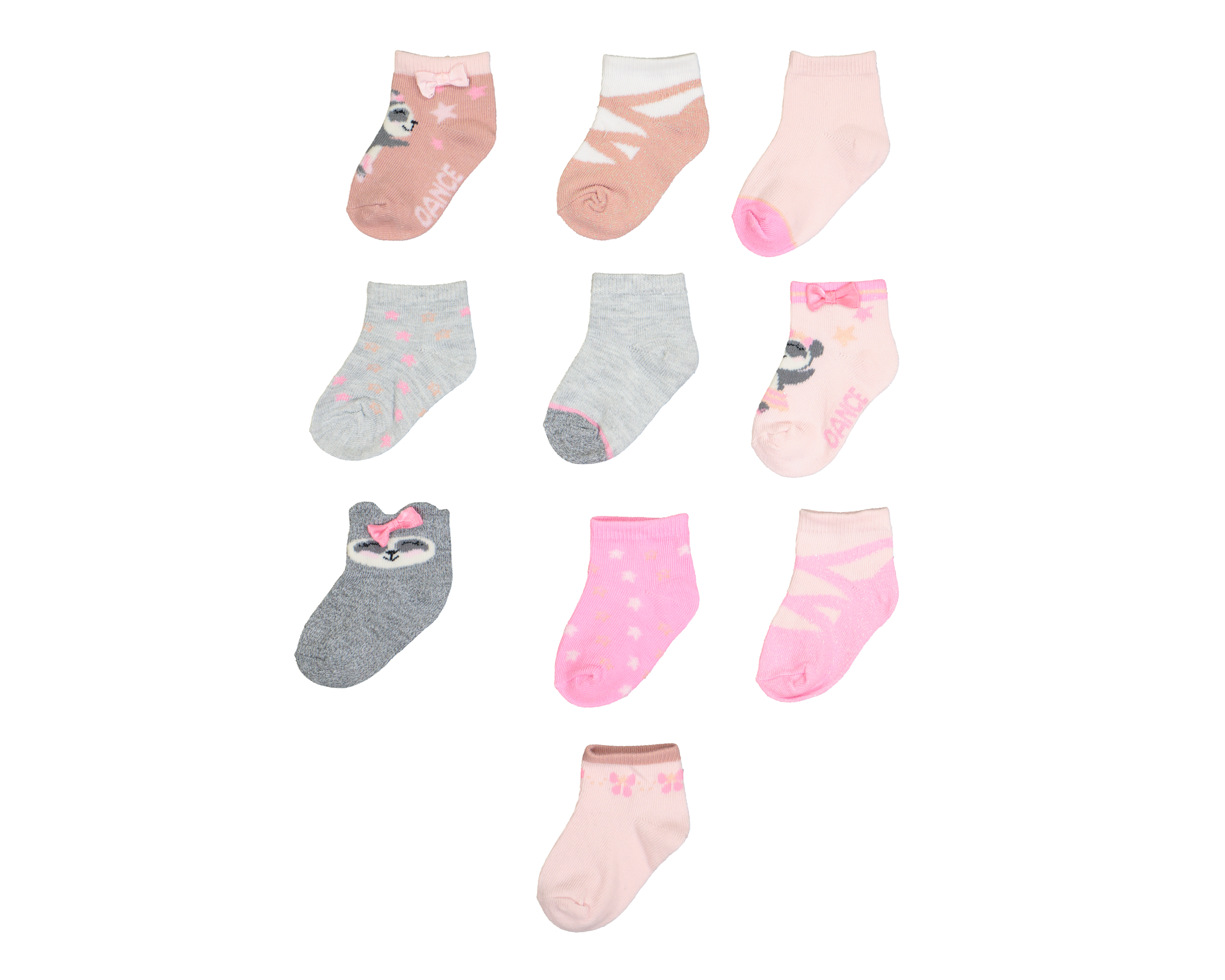 Calcetines Pickle & Dot para Bebé Niña 10 Pares