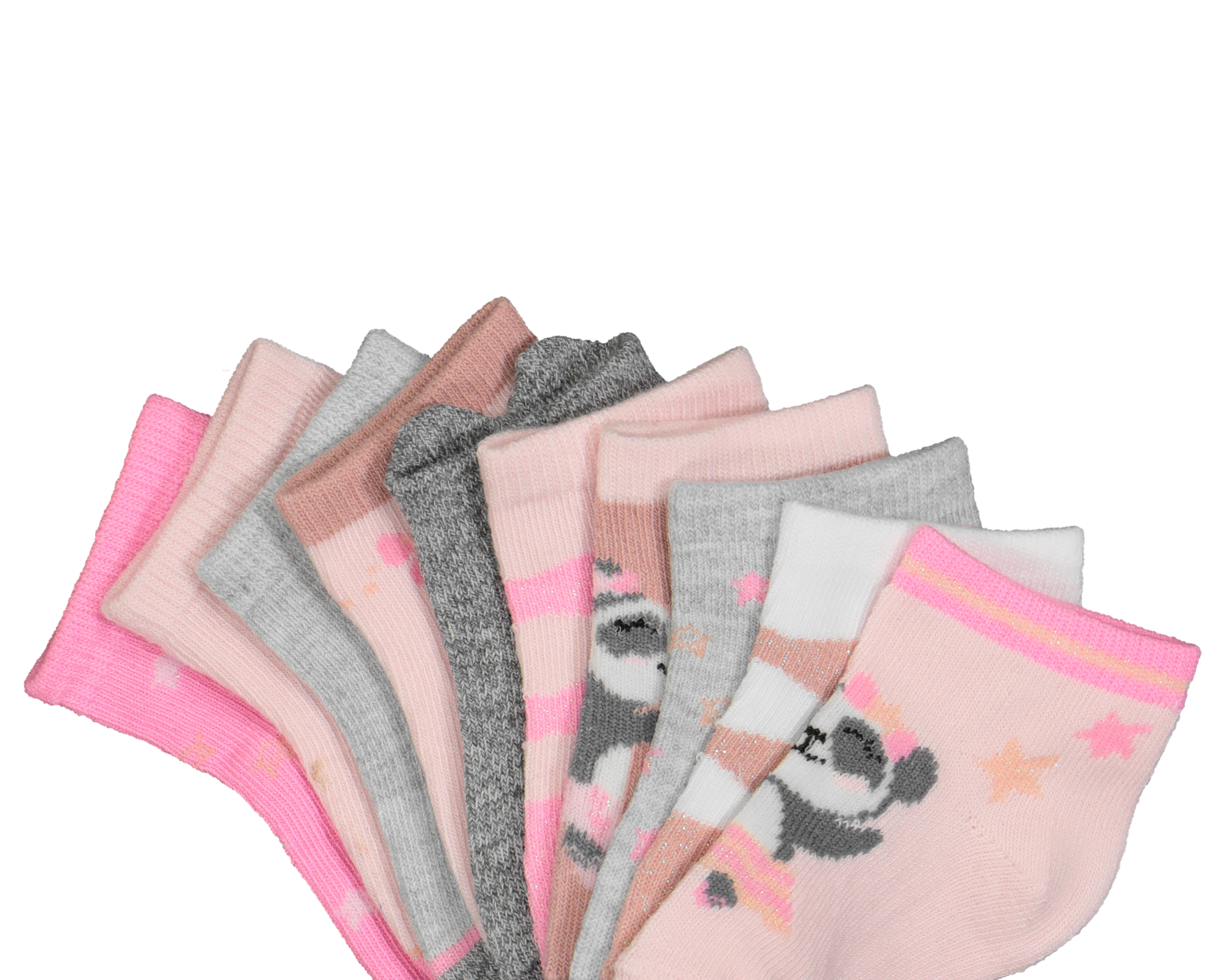 Foto 3 pulgar | Foto 2 | Calcetines Pickle & Dot para Bebé Niña 10 Pares