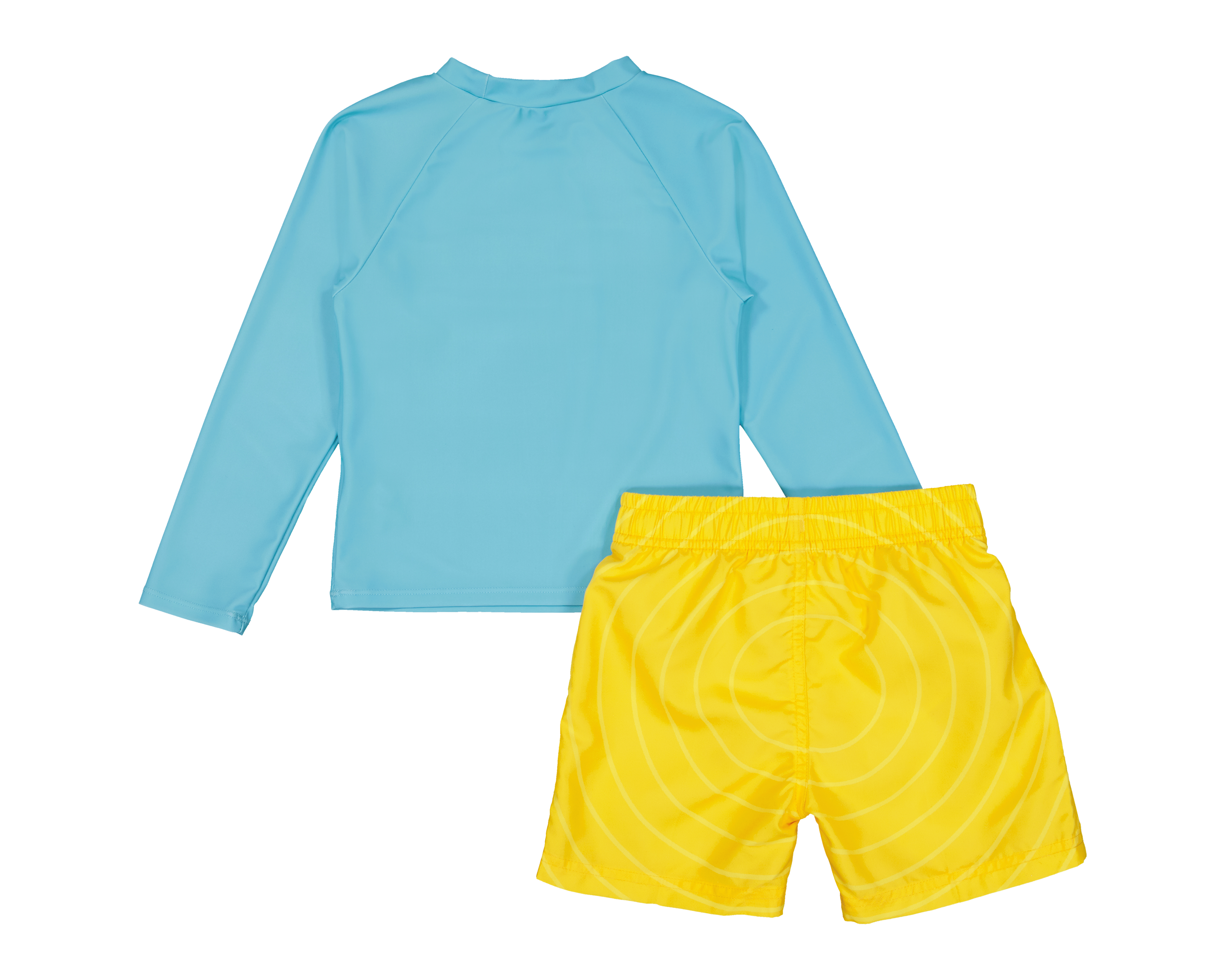 Foto 2 | Foto 2 | Traje de Baño Bob Esponja Estampado para Niño 2 Piezas