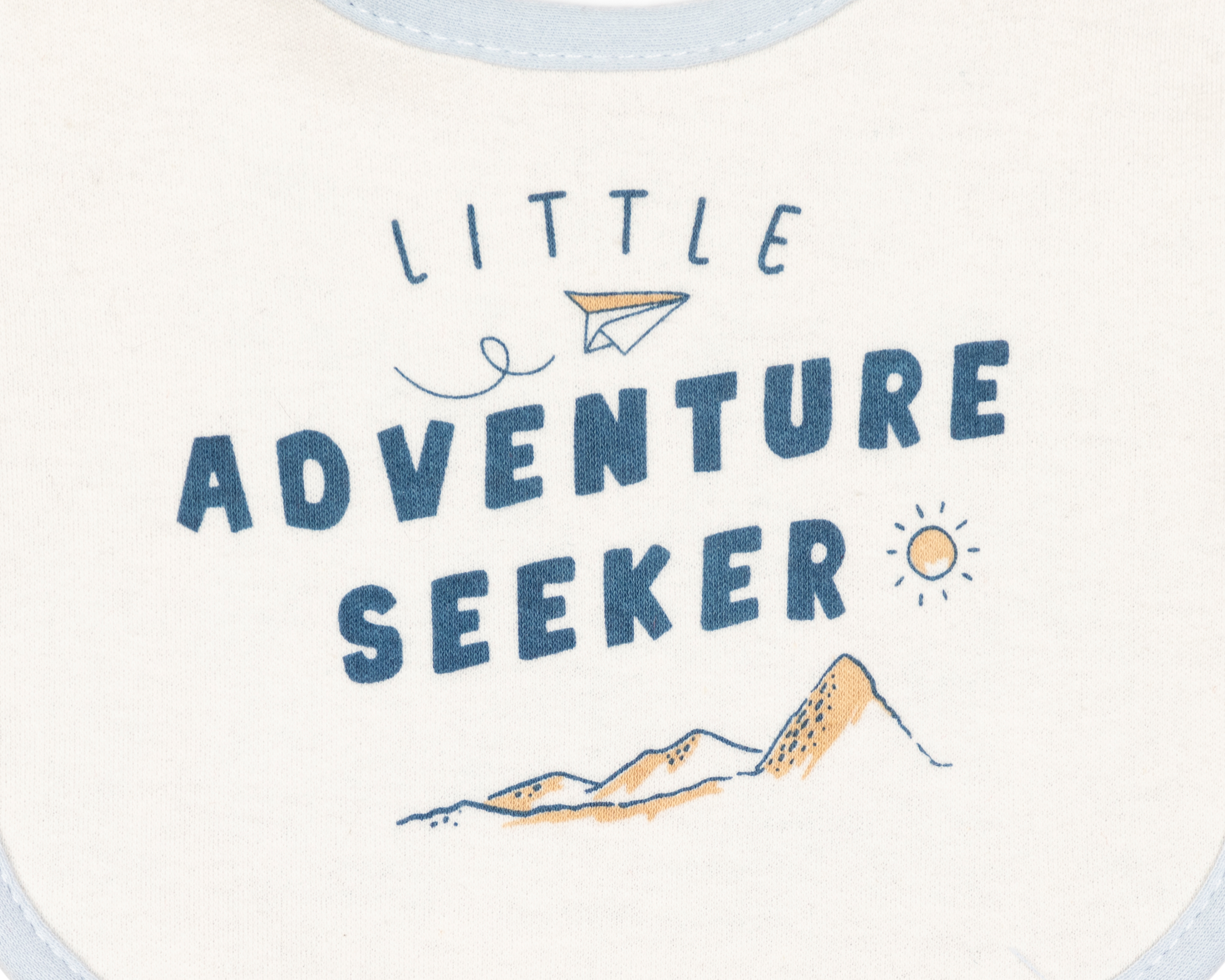 Foto 4 pulgar | Foto 3 | Babero de Algodón para Bebé Baby Colors 3 Piezas