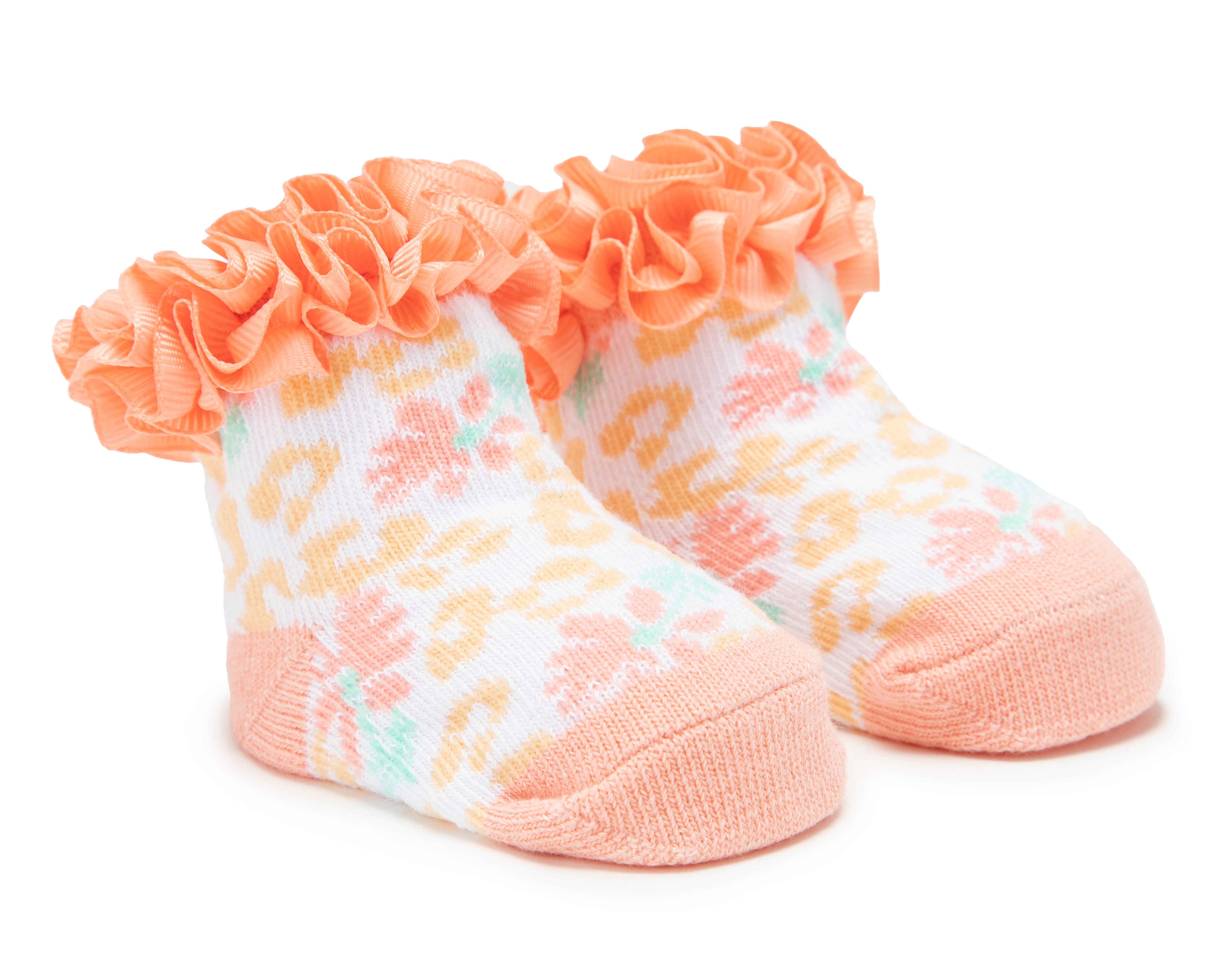 Foto 5 pulgar | Foto 4 | Tiara y Calcetas para Bebé Niña Baby Colors 5 Piezas