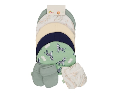 Foto 4 | Foto 5 | Gorro y Guantes para Bebé Niño Baby Colors 7 Piezas