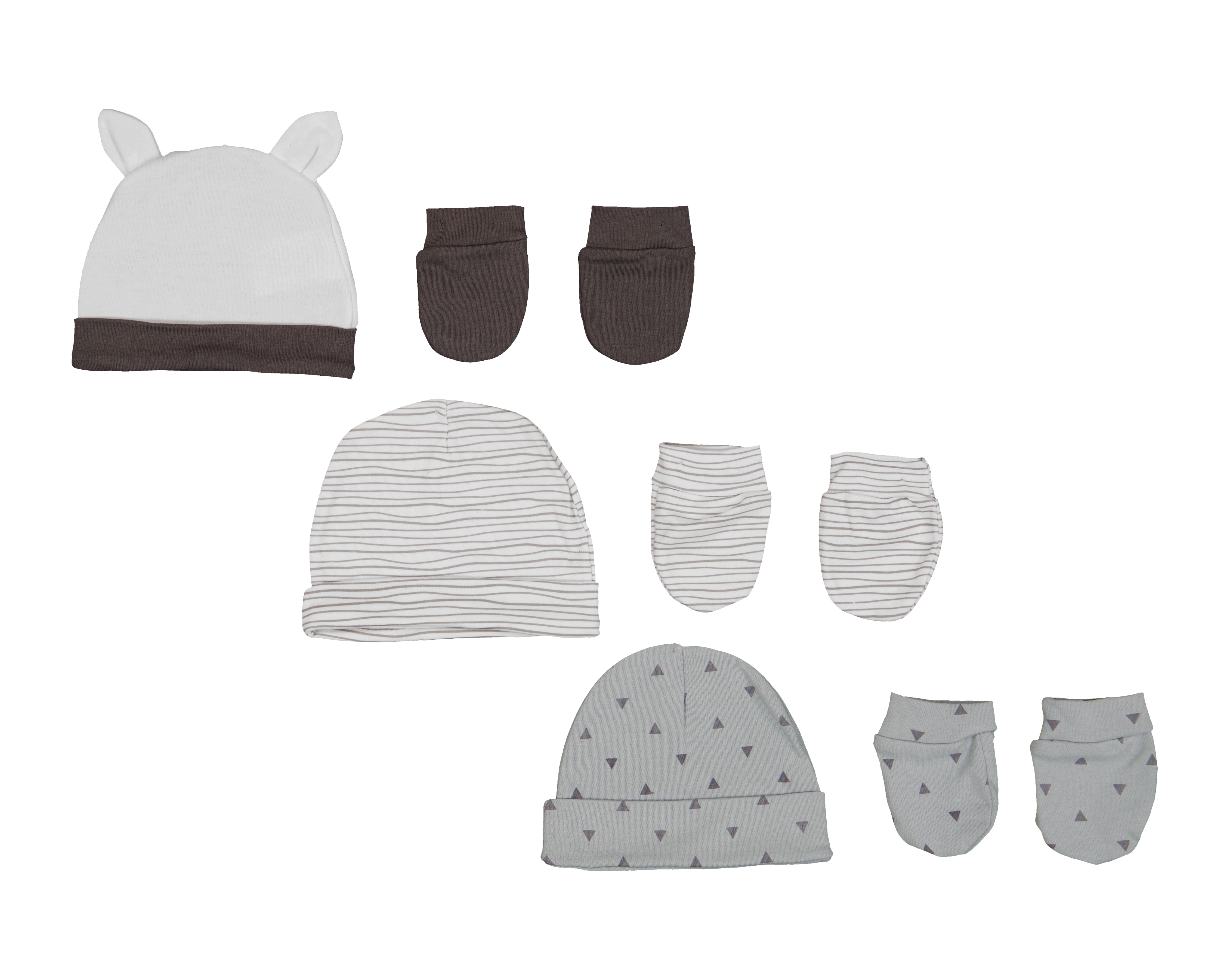 Foto 2 | Foto 2 | Gorro y Guantes para Bebé Niño Baby Colors 6 Piezas