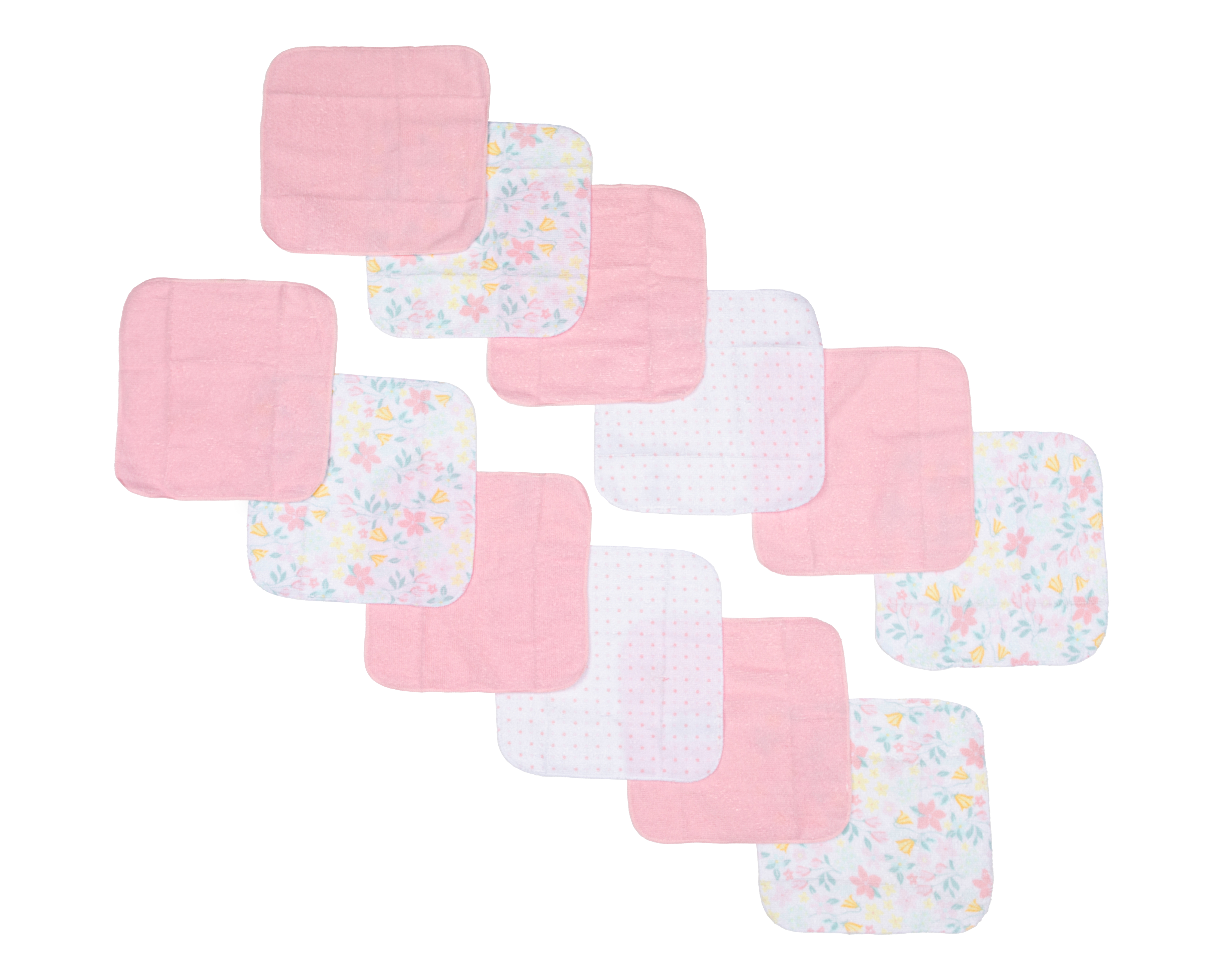 Toallas Faciales Baby Colors para Bebé 12 Piezas