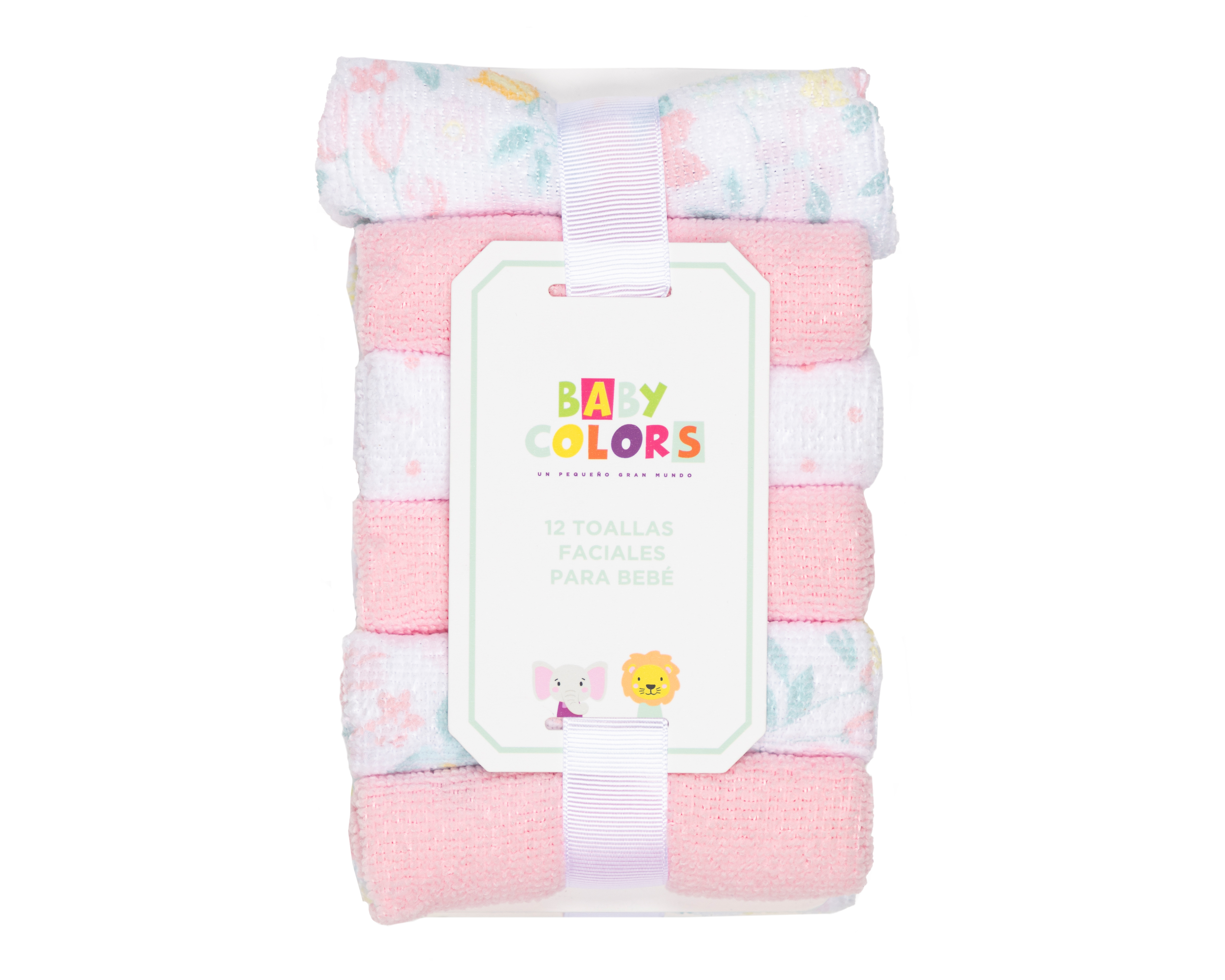 Foto 7 pulgar | Foto 6 | Toallas Faciales Baby Colors para Bebé 12 Piezas