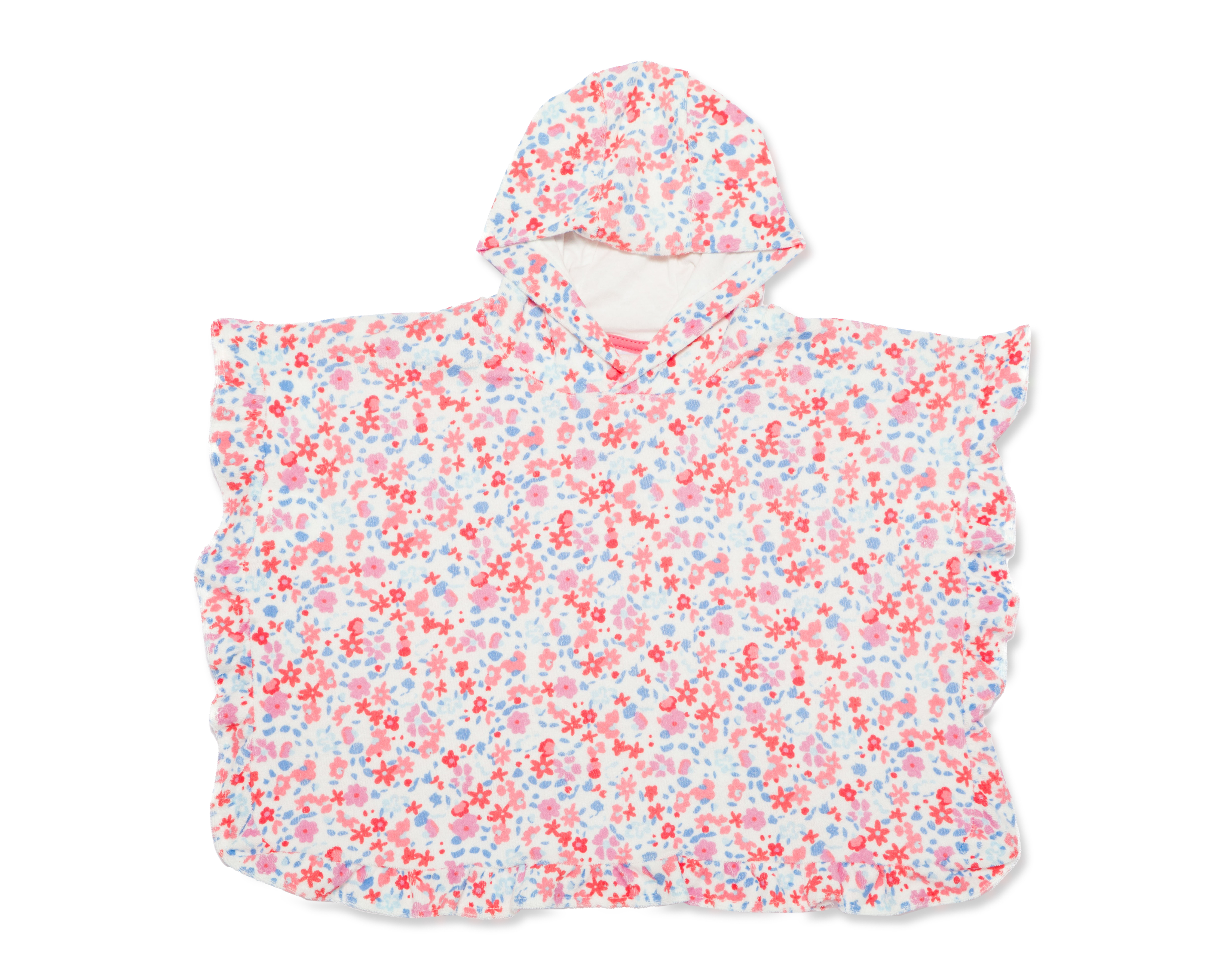 Foto 2 pulgar | Foto 1 | Toalla con Capucha para Bebé Niña Baby Colors Floral