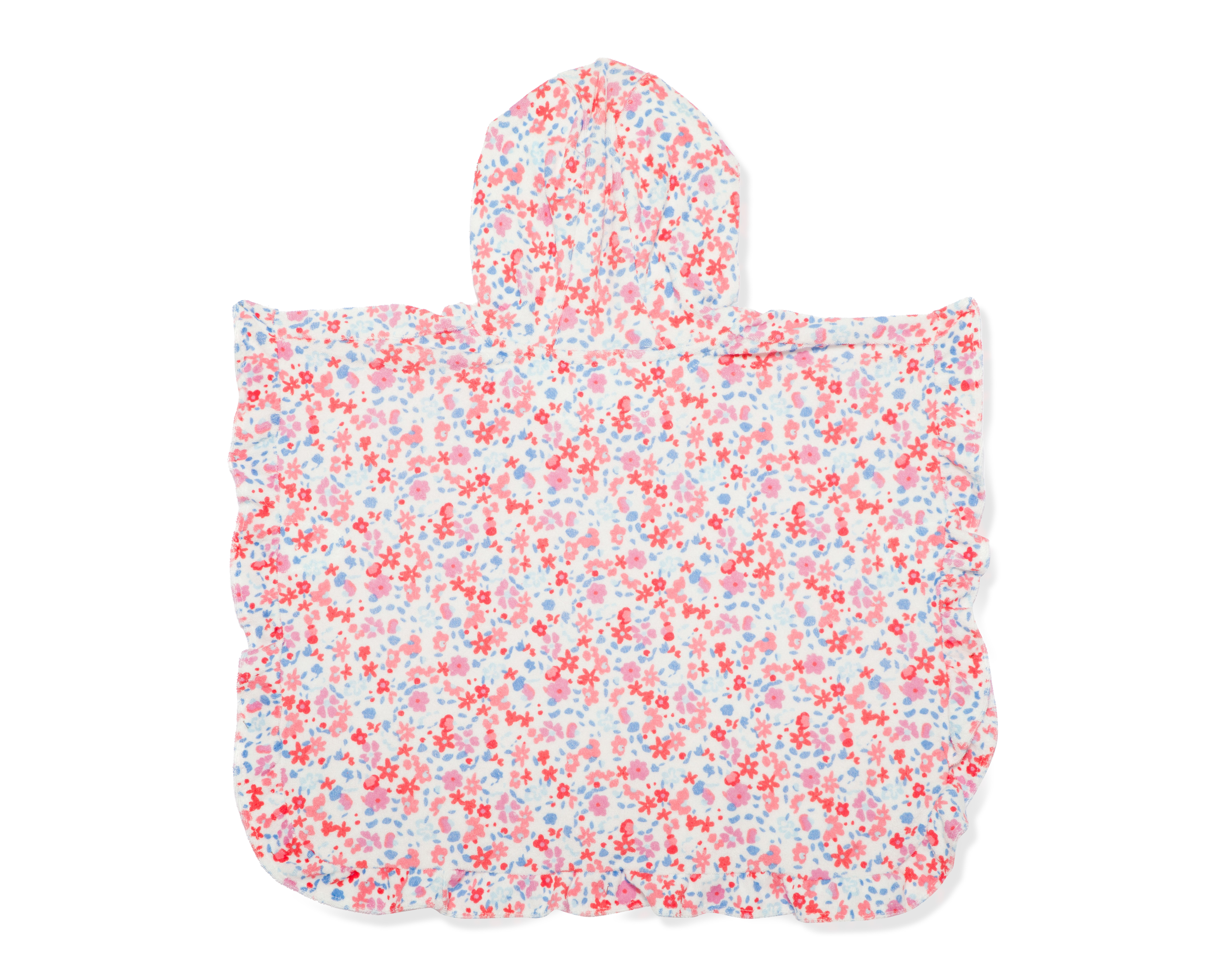 Foto 3 pulgar | Foto 2 | Toalla con Capucha para Bebé Niña Baby Colors Floral