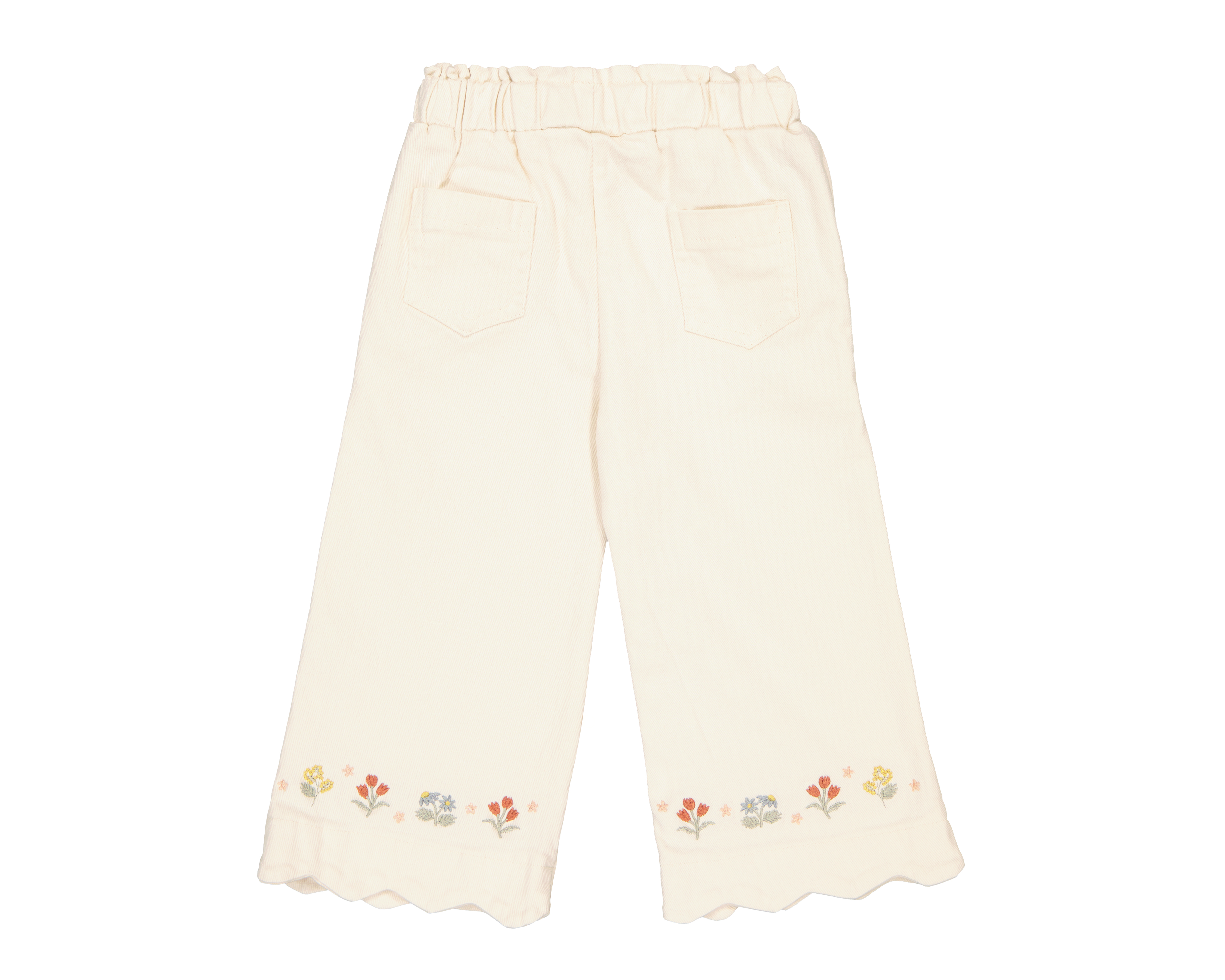 Foto 3 pulgar | Foto 2 | Pantalón para Bebé Niña Baby Colors de Algodón con Bordados