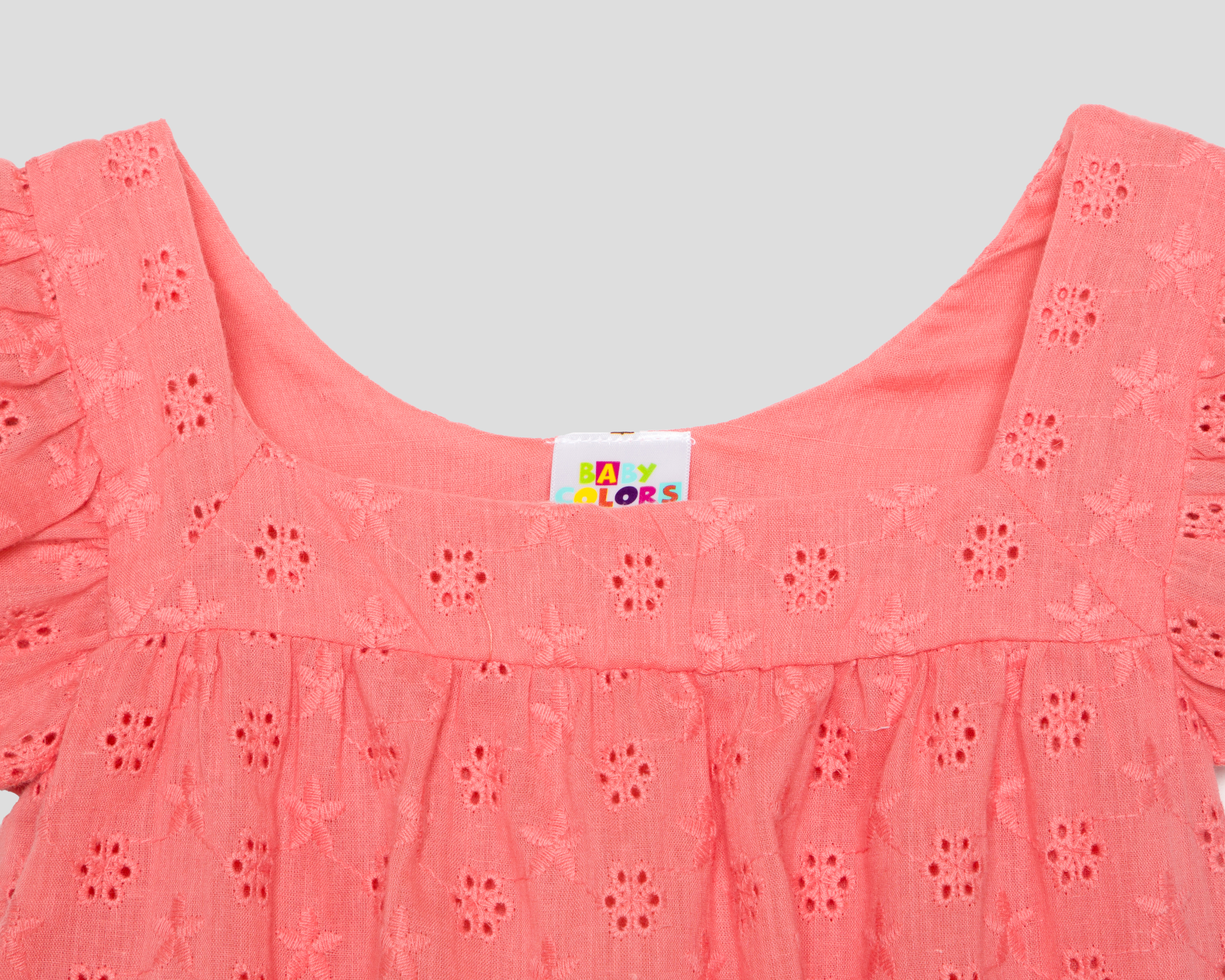 Foto 4 pulgar | Foto 3 | Blusa para Bebé Niña Baby Colors de Algodón Rosa