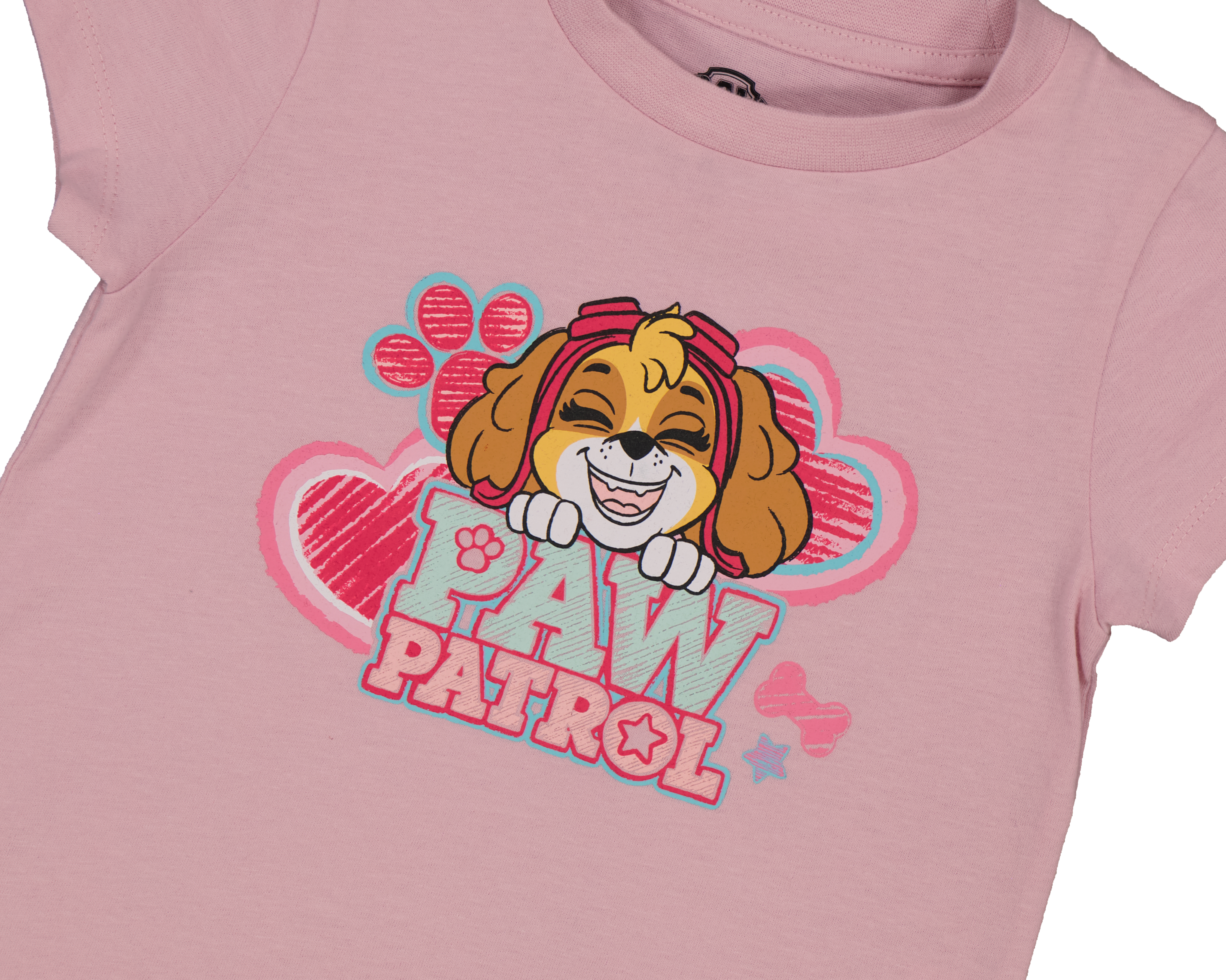 Foto 4 pulgar | Foto 3 | Playera para Bebé Niña Paw Patrol de Algodón Rosa