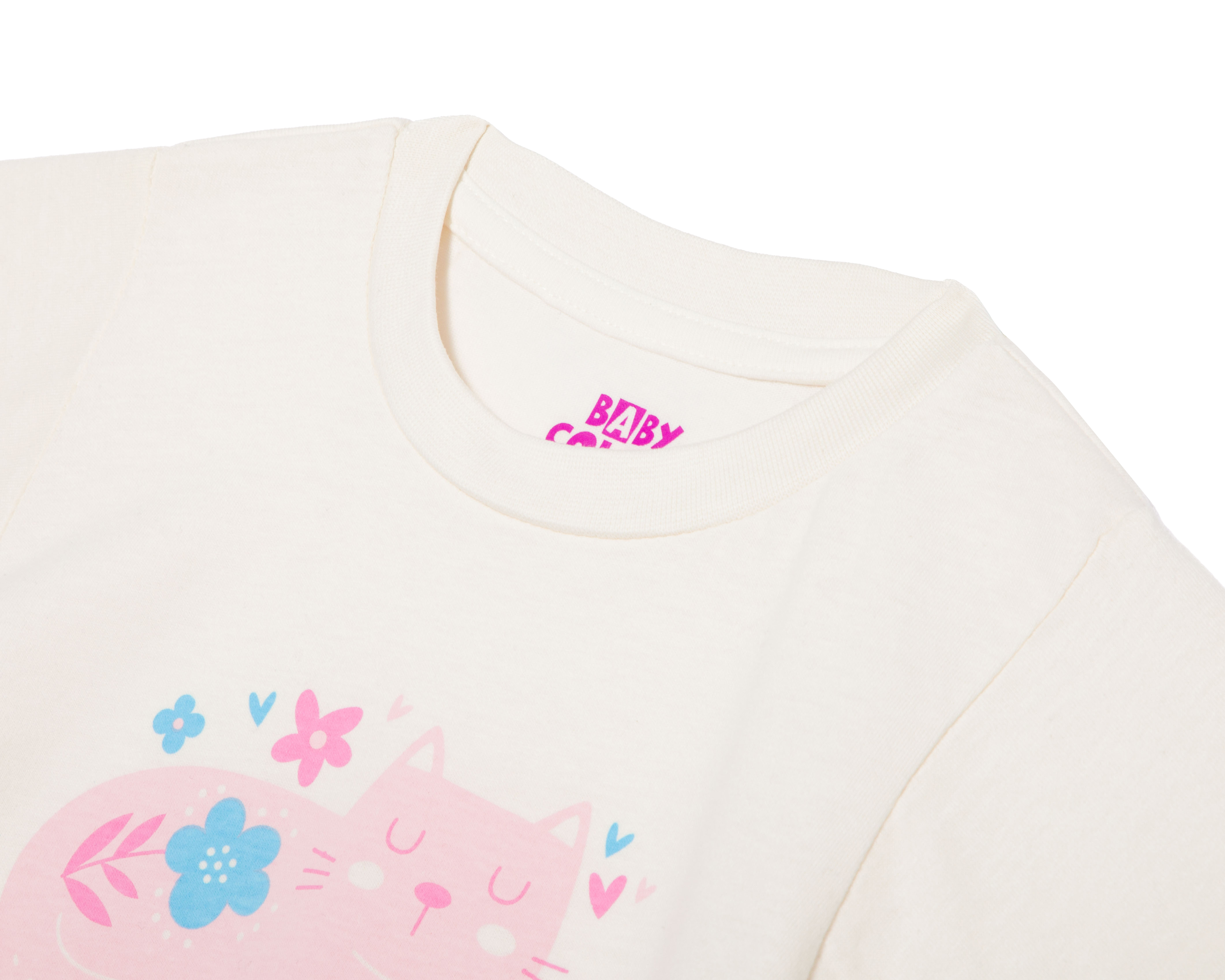 Foto 4 pulgar | Foto 3 | Playera para Bebé Niña Baby Colors de Algodón Manga Corta 2 Piezas