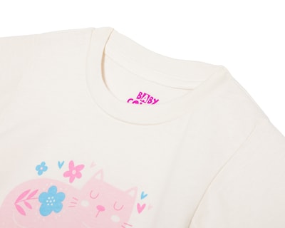 Foto 3 | Foto 3 | Playera para Bebé Niña Baby Colors de Algodón Manga Corta 2 Piezas