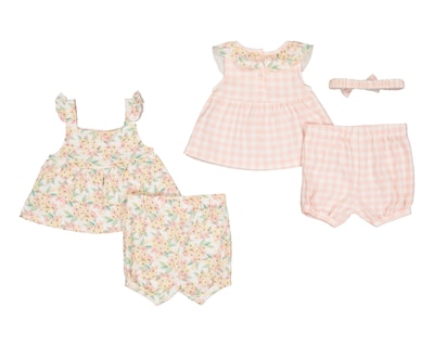 Foto 2 | Foto 2 | Conjunto para Bebé Niña Baby Colors Estampado 4 Piezas