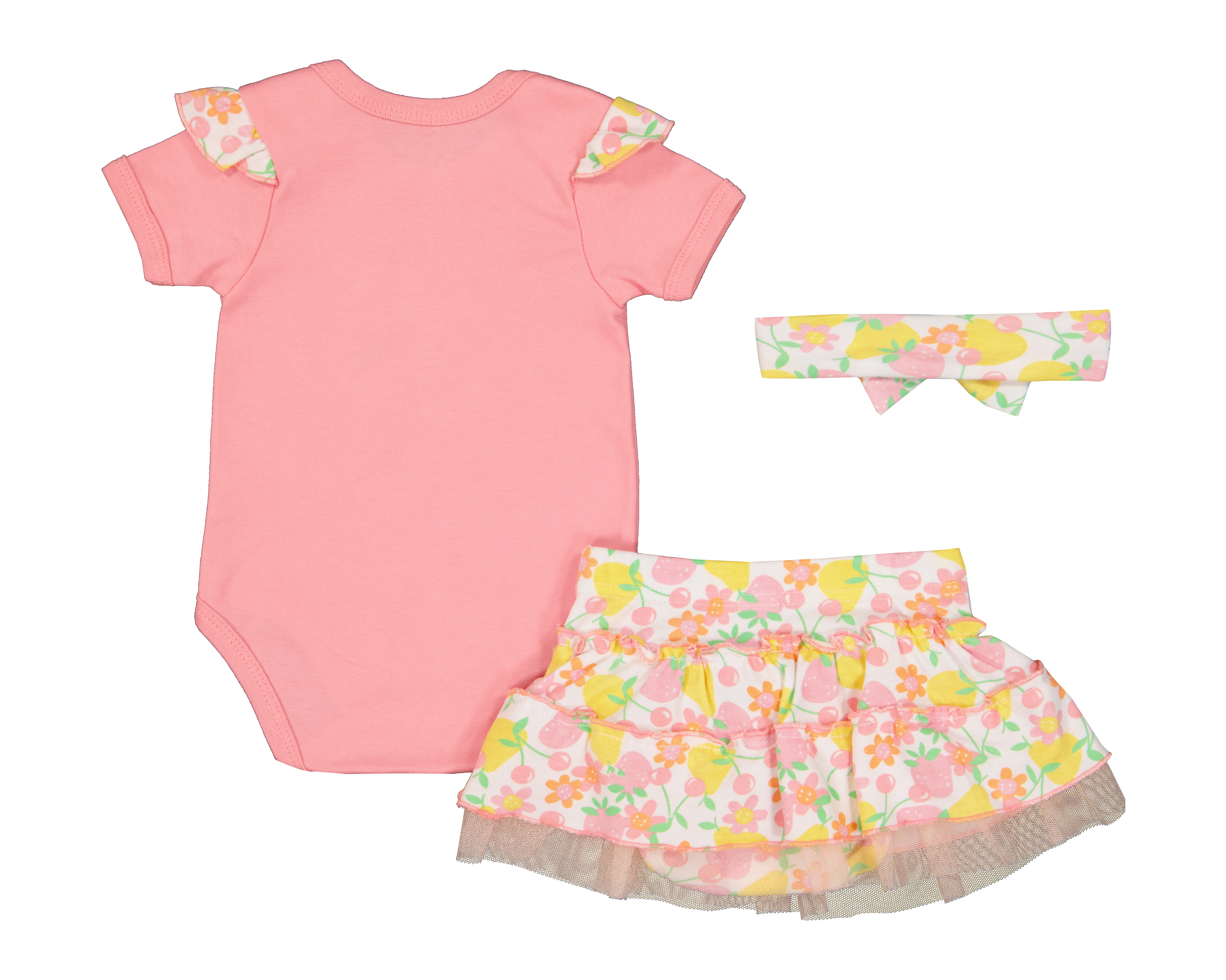 Foto 2 | Foto 2 | Conjunto para Bebé Niña Baby Colors 3 Piezas