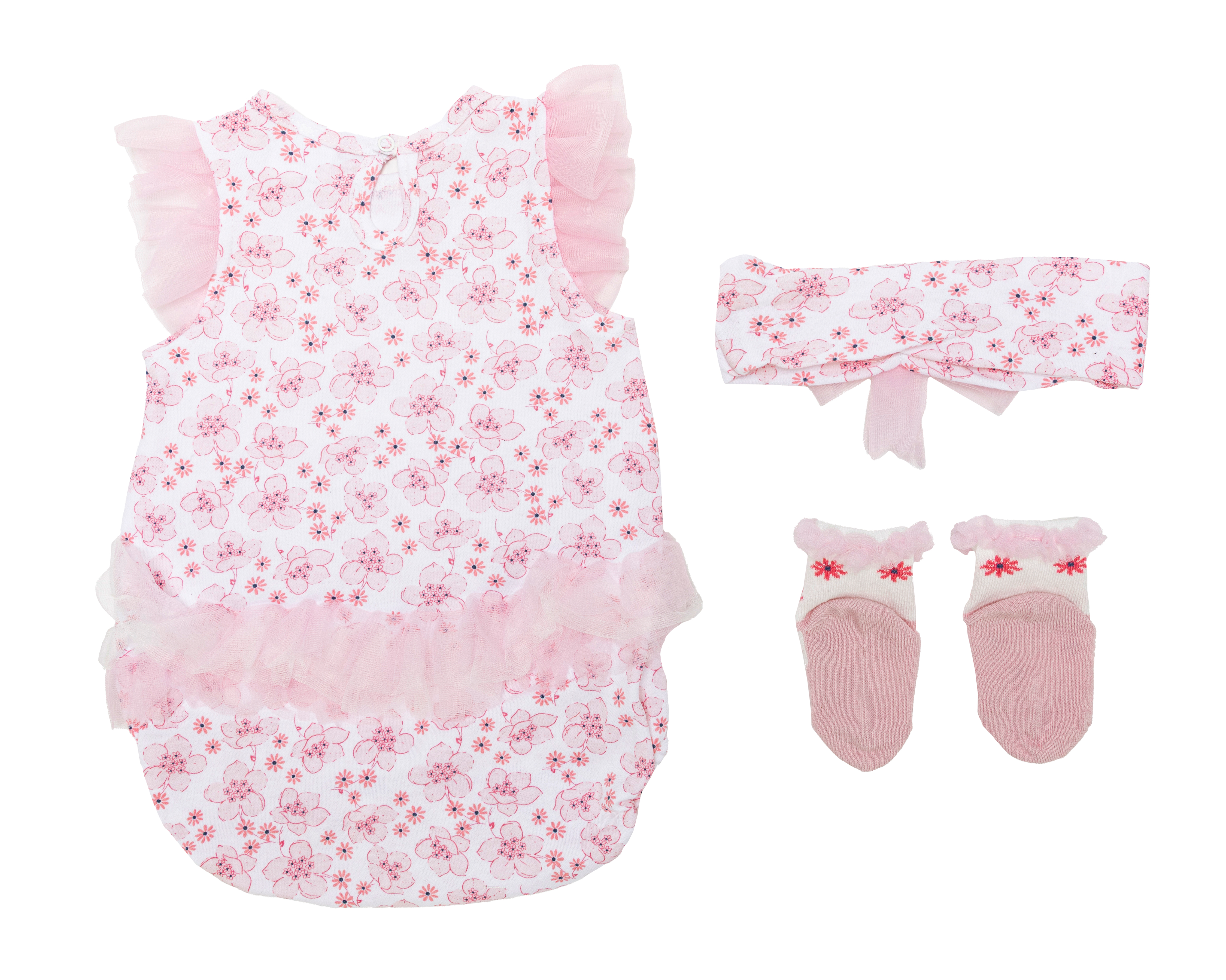 Foto 3 pulgar | Foto 2 | Jumper para Bebé Niña Baby Colors con Accesorios