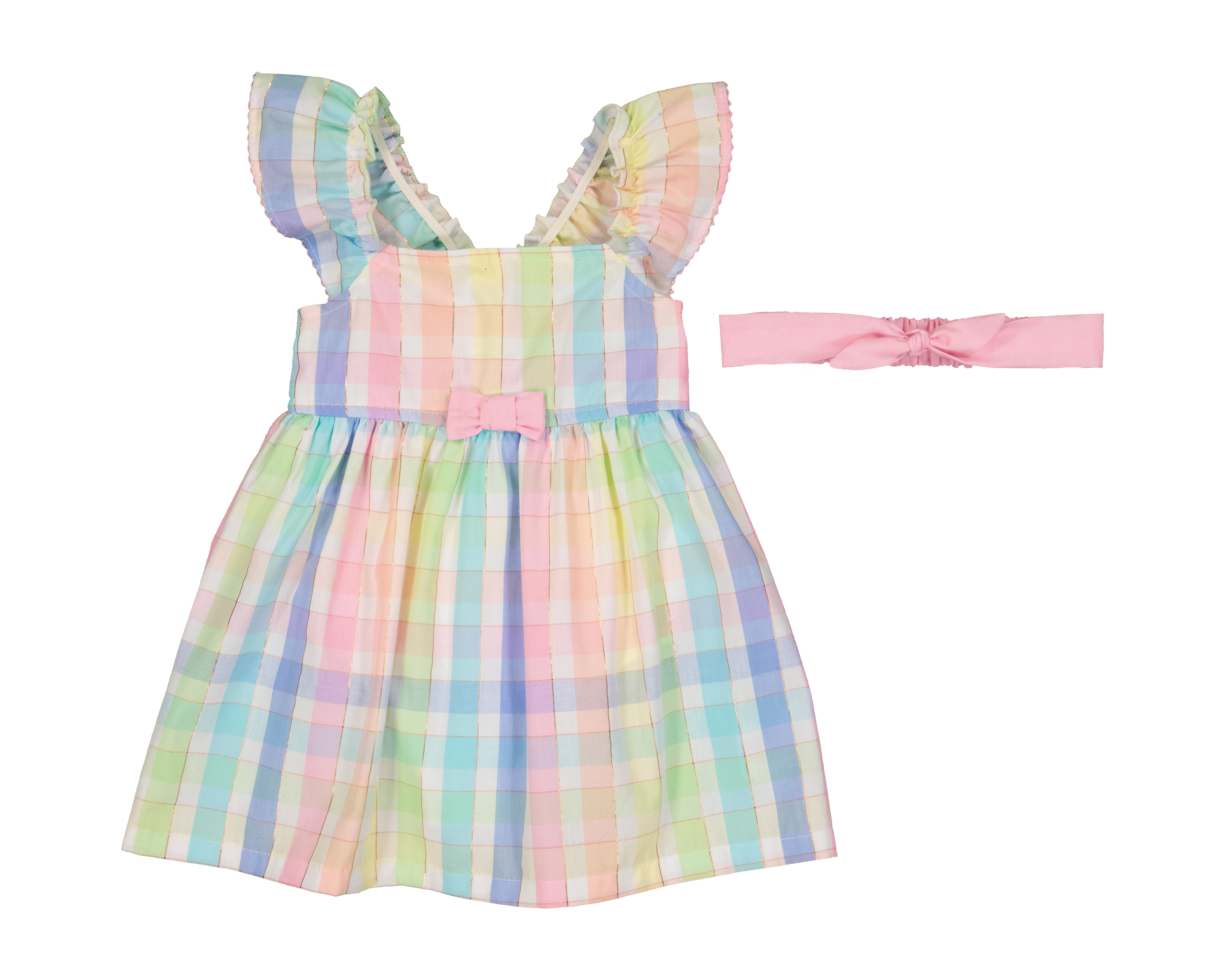 Vestido para Bebé Niña Baby Colors con Tiara