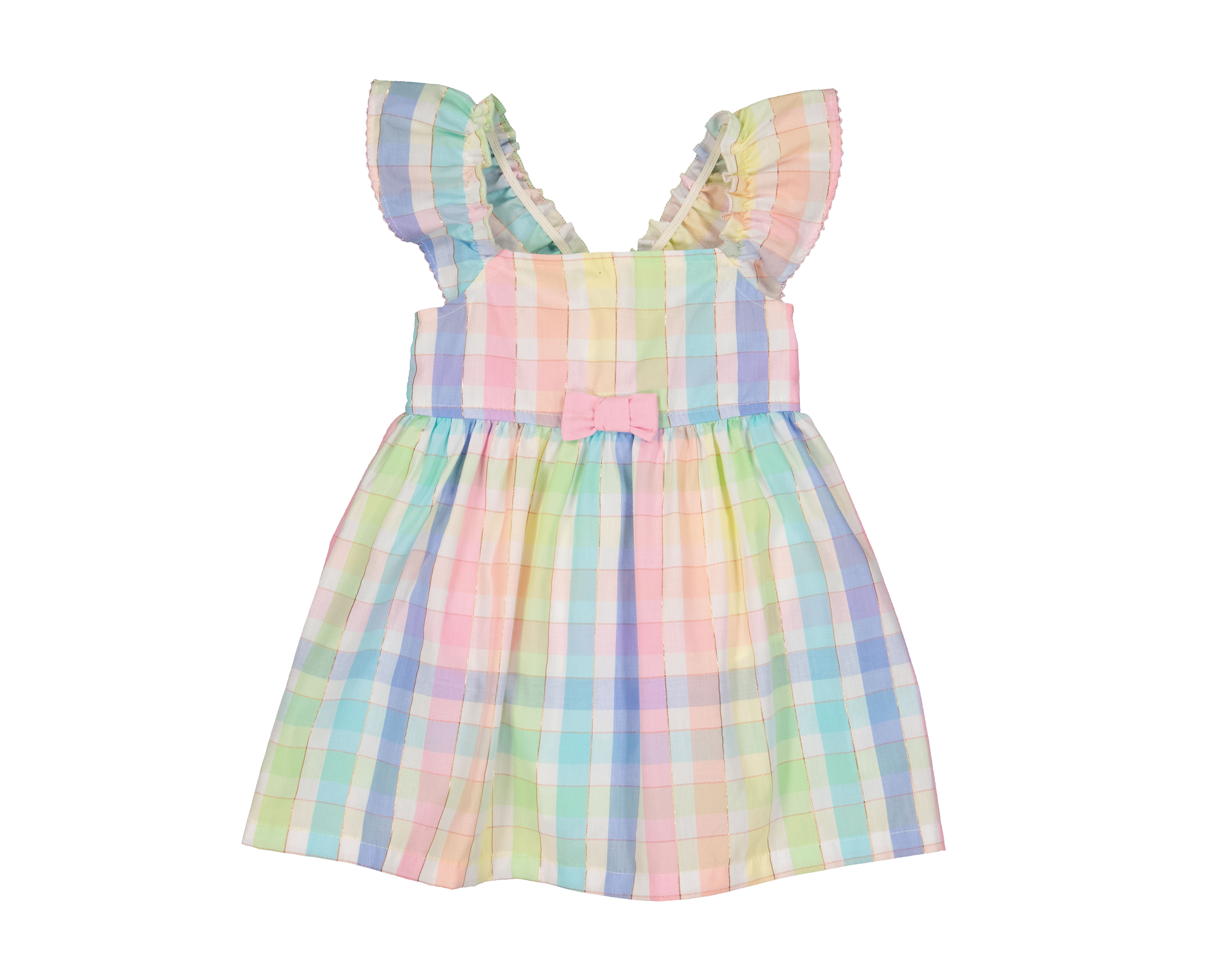 Foto 4 pulgar | Foto 3 | Vestido para Bebé Niña Baby Colors con Tiara