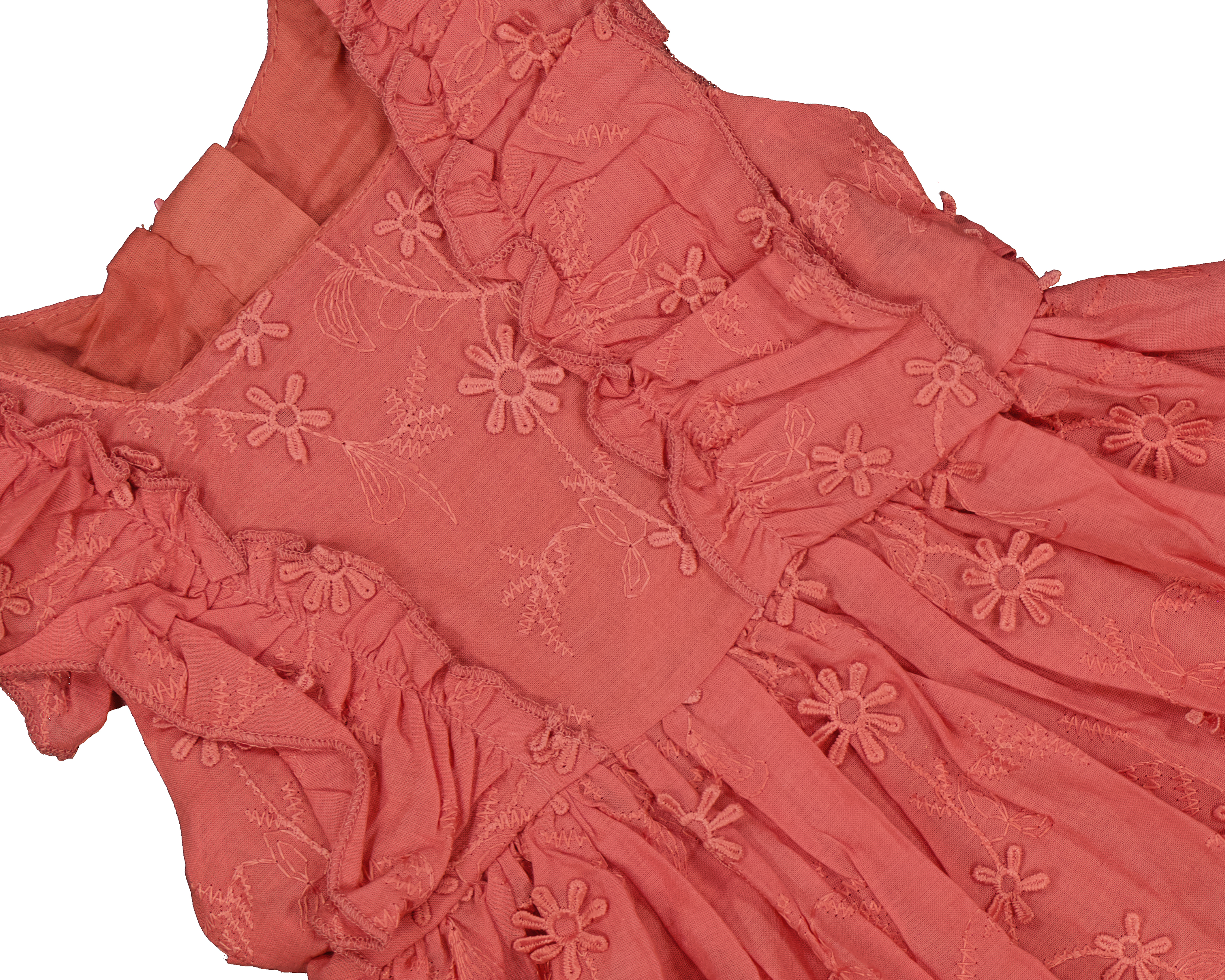 Foto 4 pulgar | Foto 3 | Vestido Tinto Baby Colors para Bebé Niña