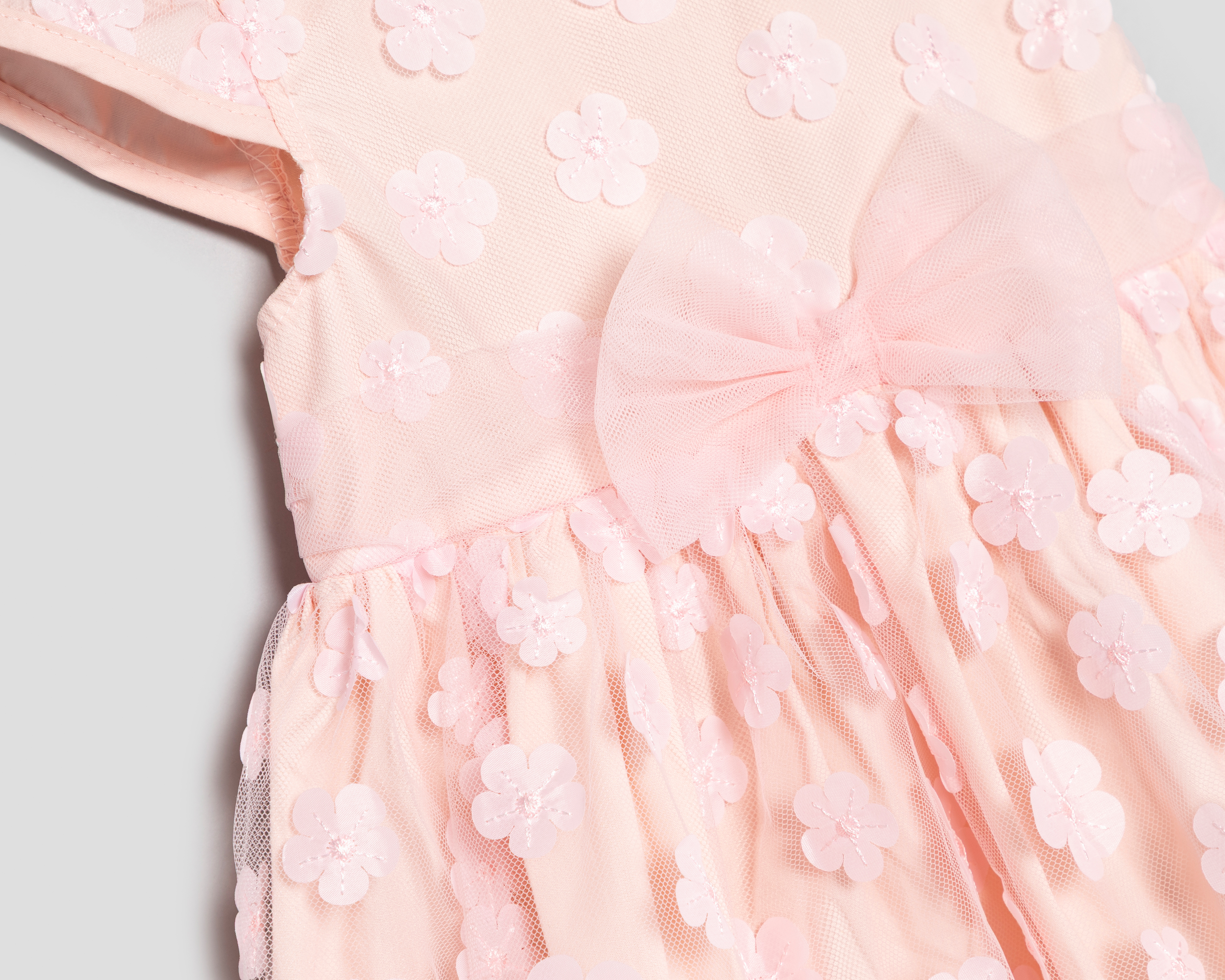 Foto 4 pulgar | Foto 3 | Vestido para Bebé Niña Baby Colors Rosa