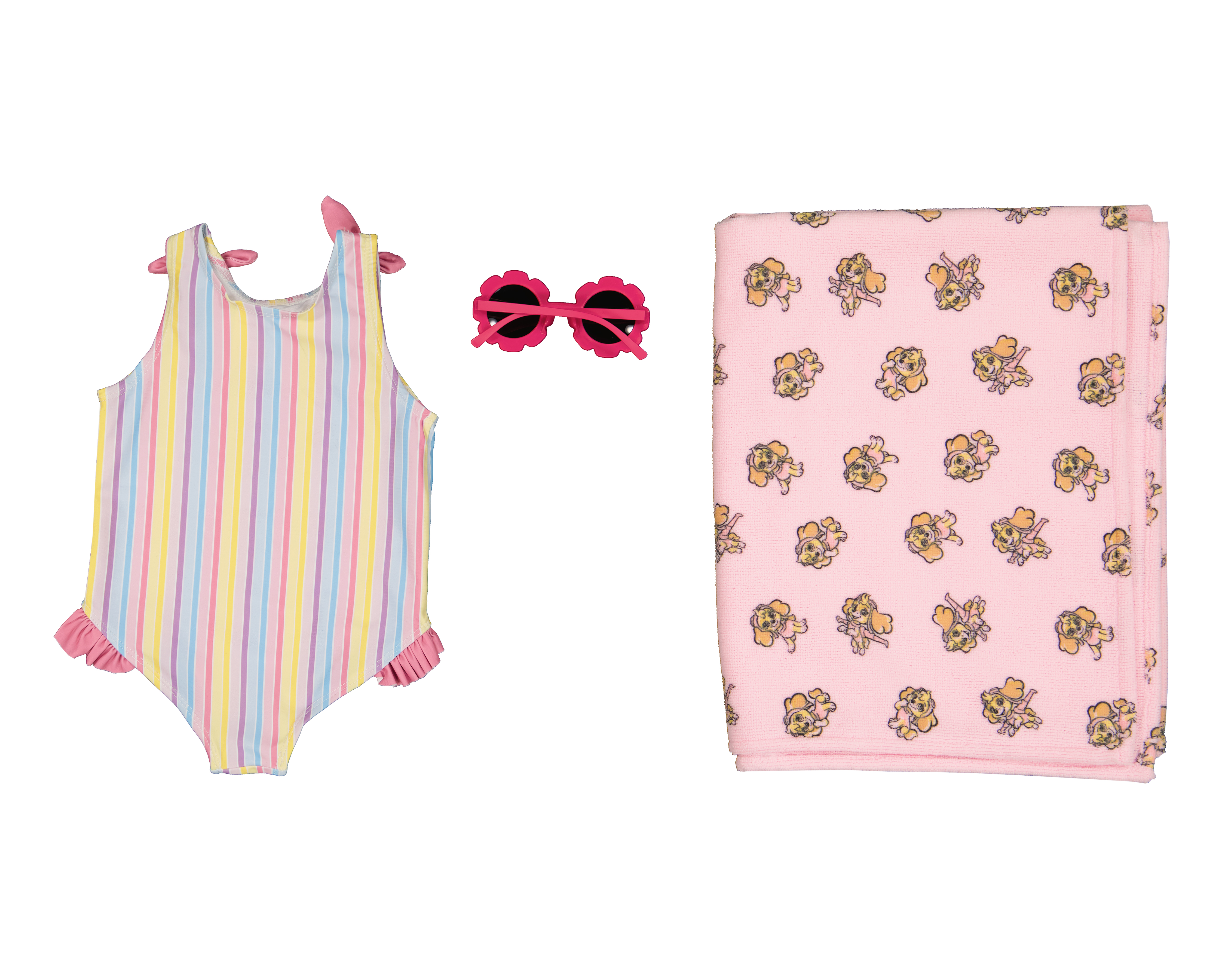 Foto 2 | Foto 2 | Traje de Baño para Bebé Niña Paw Patrol con Accesorios