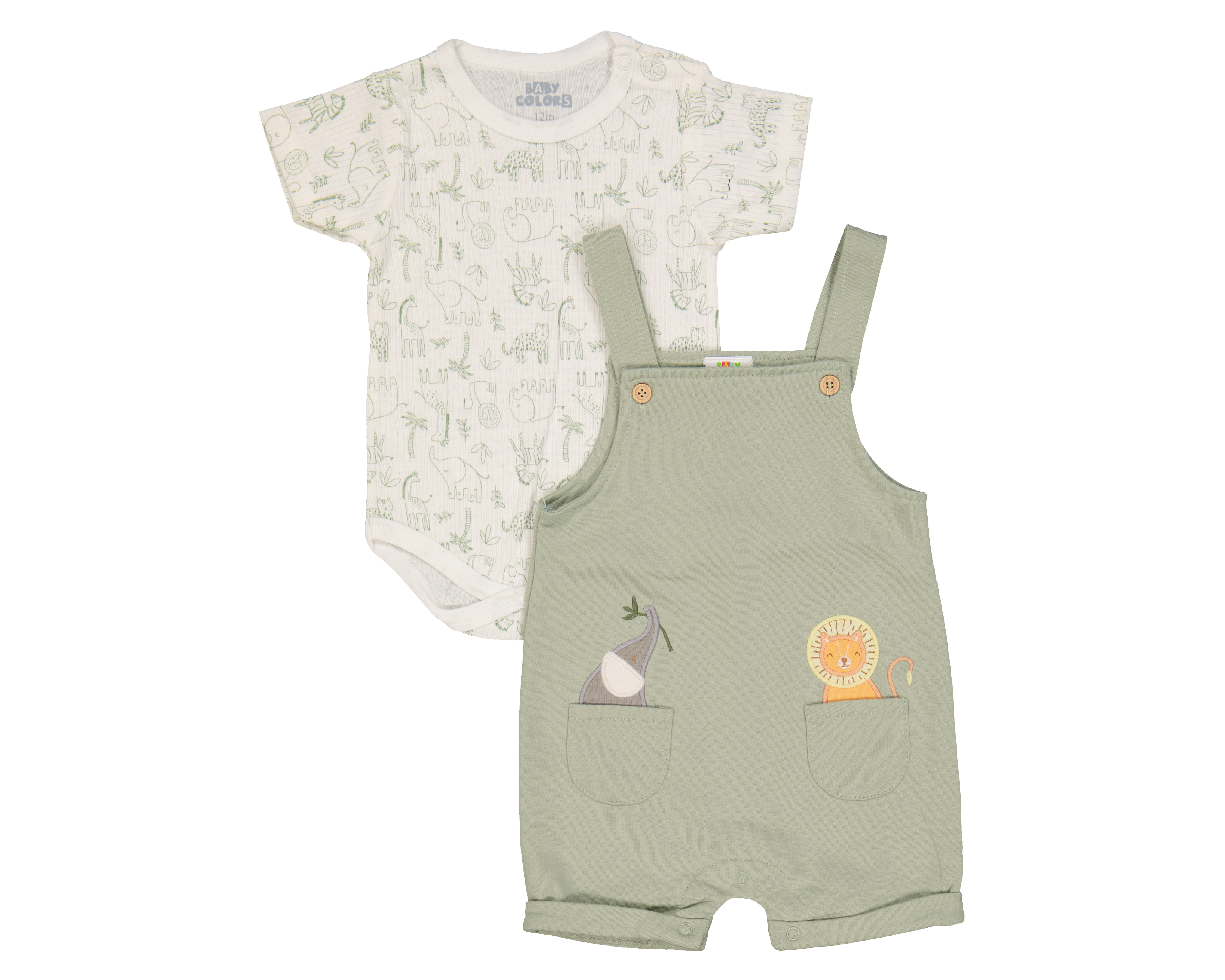 Foto 1 | Foto 1 | Conjunto de Bebé Niño Baby Colors 2 Piezas