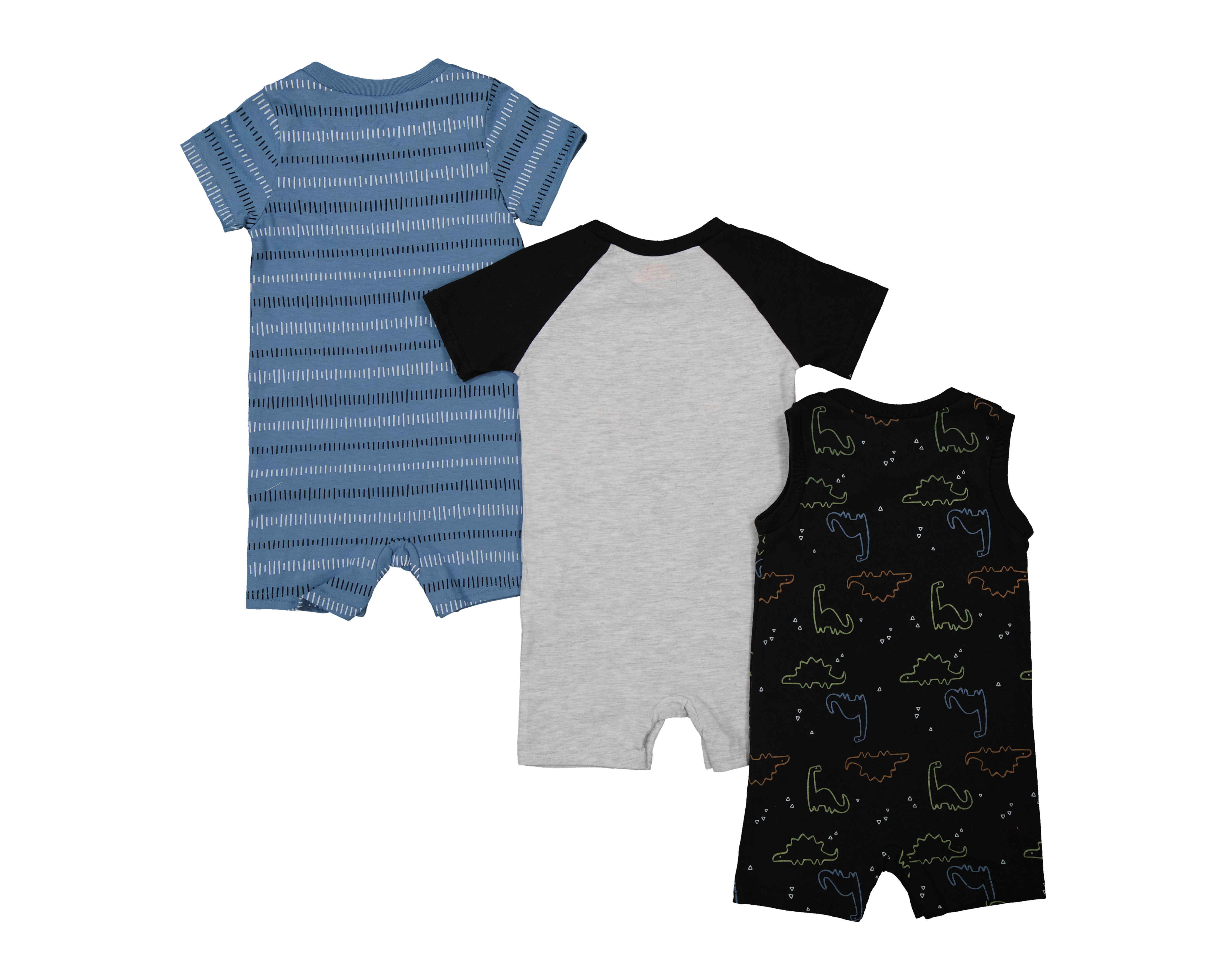 Foto 3 pulgar | Foto 2 | Jumper para Bebé Niño Baby Colors de Algodón 3 Piezas