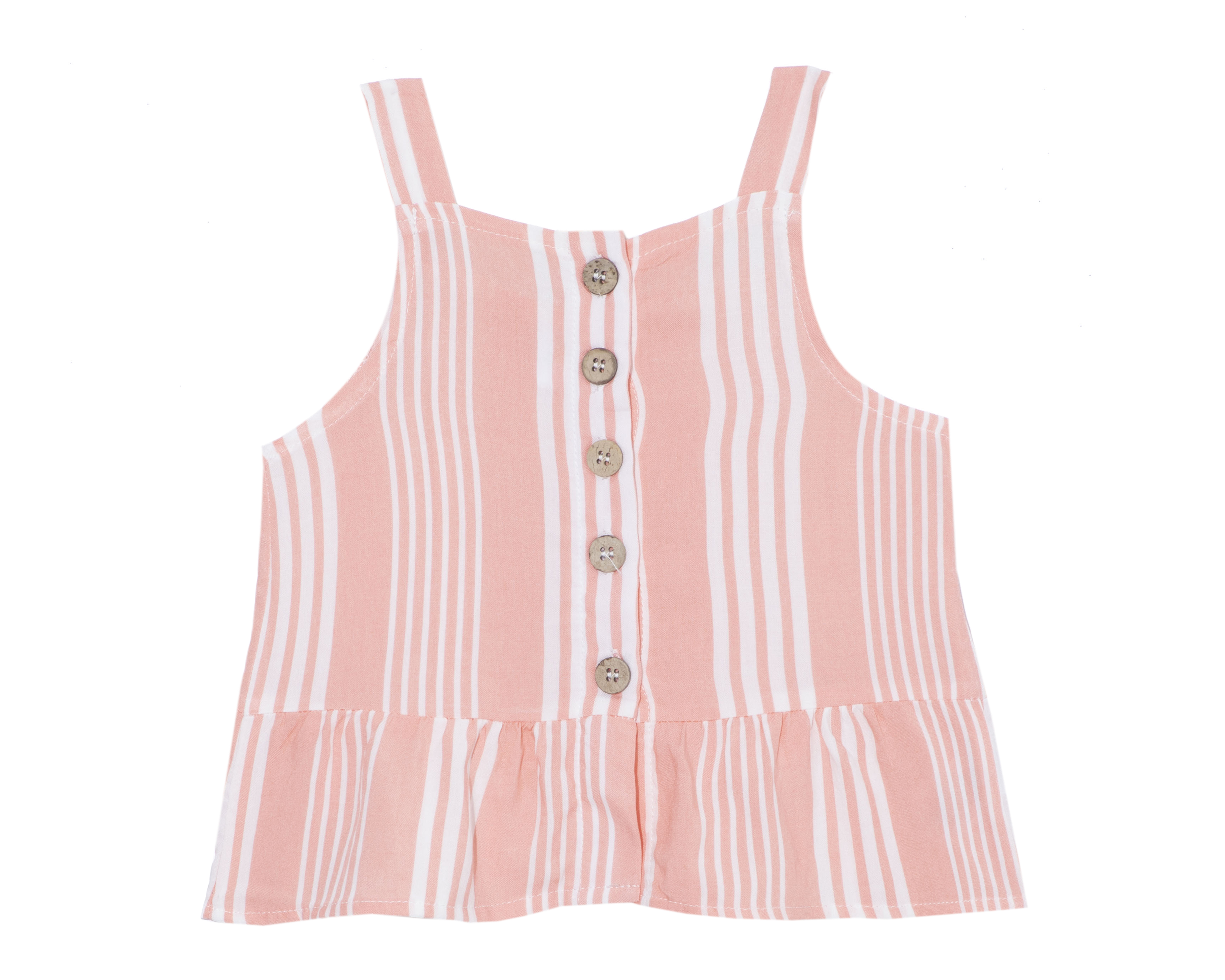 Foto 3 | Foto 3 | Conjunto para Bebé Niña Baby Colors a Rayas 4 Piezas