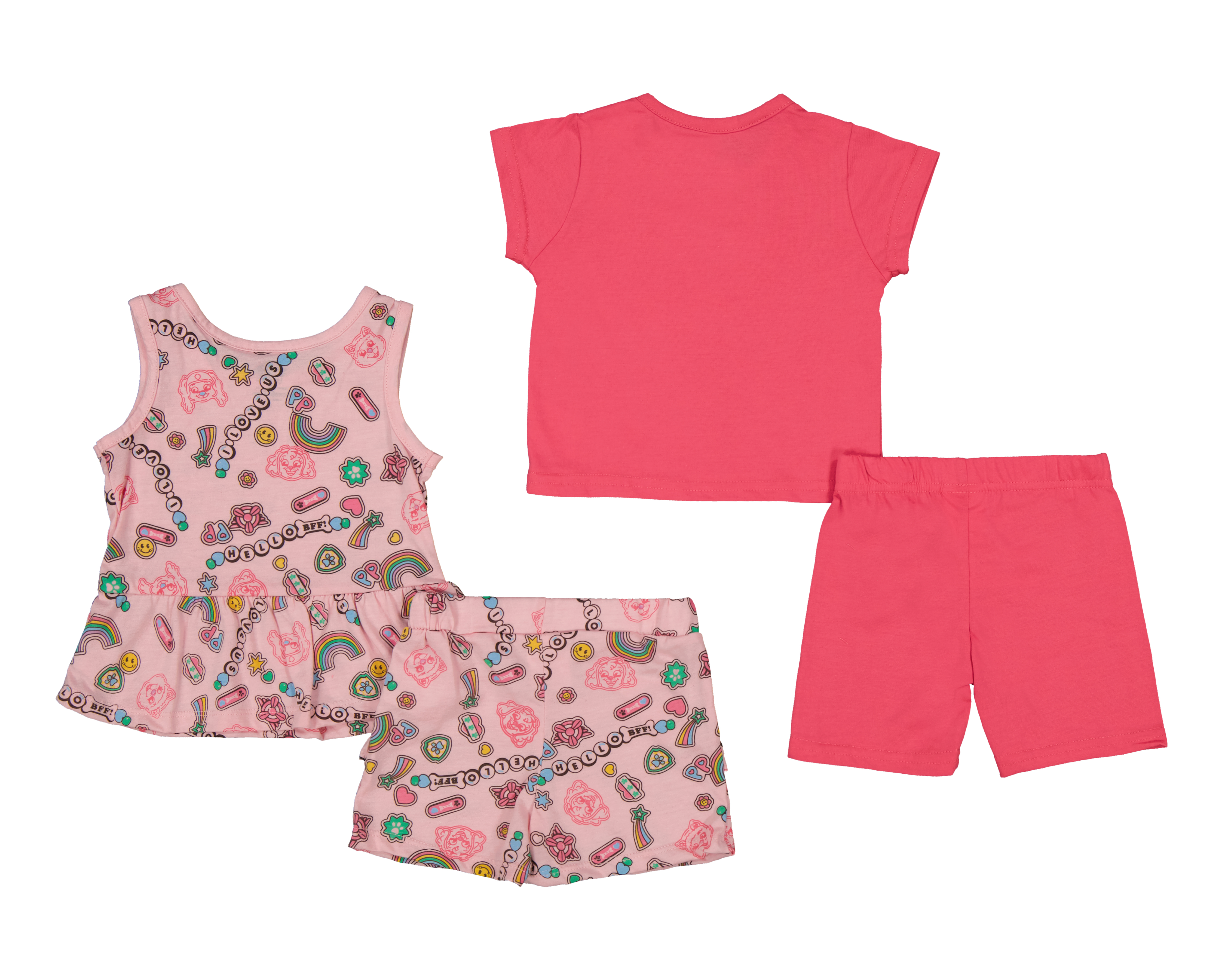 Foto 2 | Foto 2 | Conjunto para Bebé Niña Paw Patrol Estampado 4 Piezas