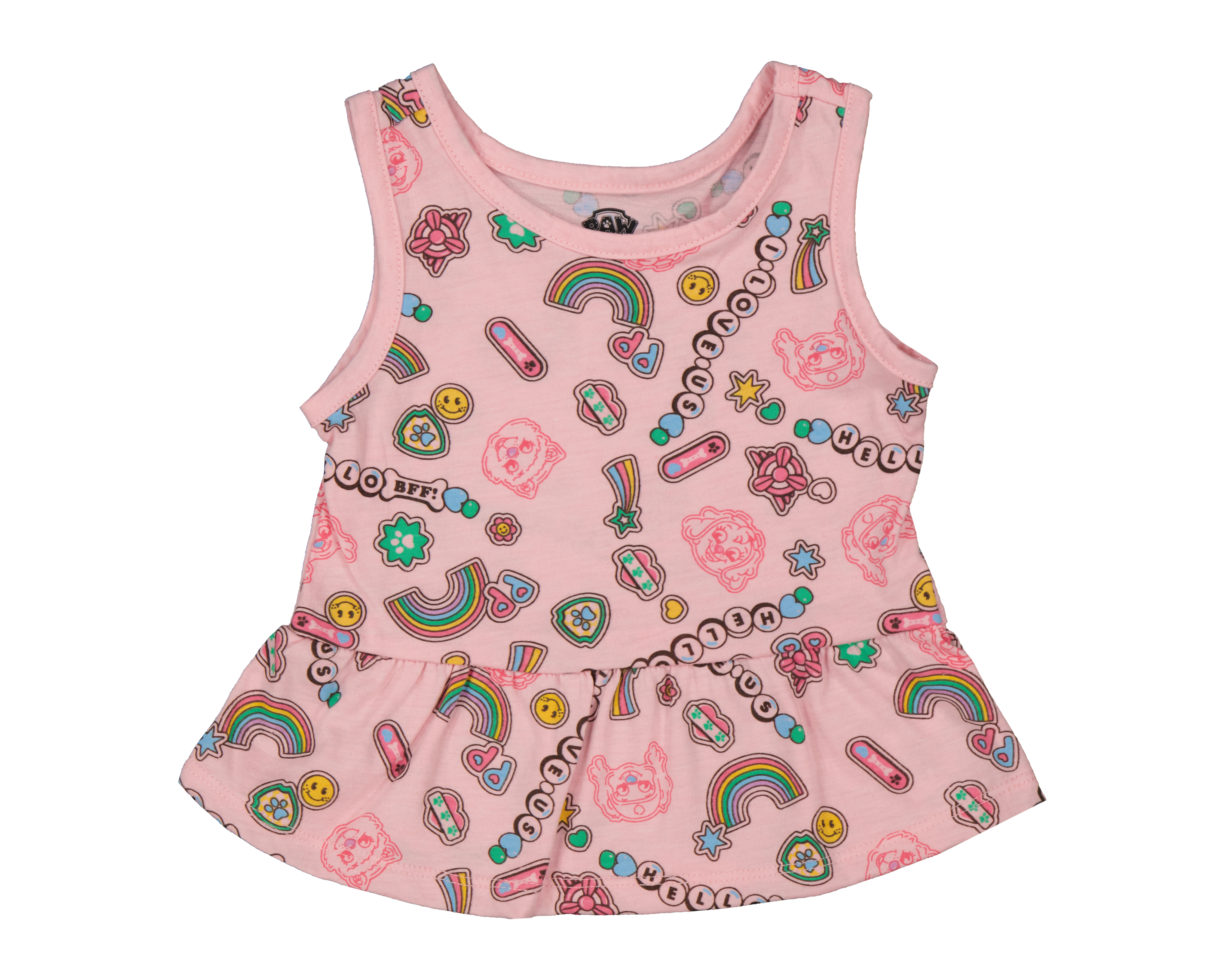 Foto 4 pulgar | Foto 3 | Conjunto para Bebé Niña Paw Patrol Estampado 4 Piezas