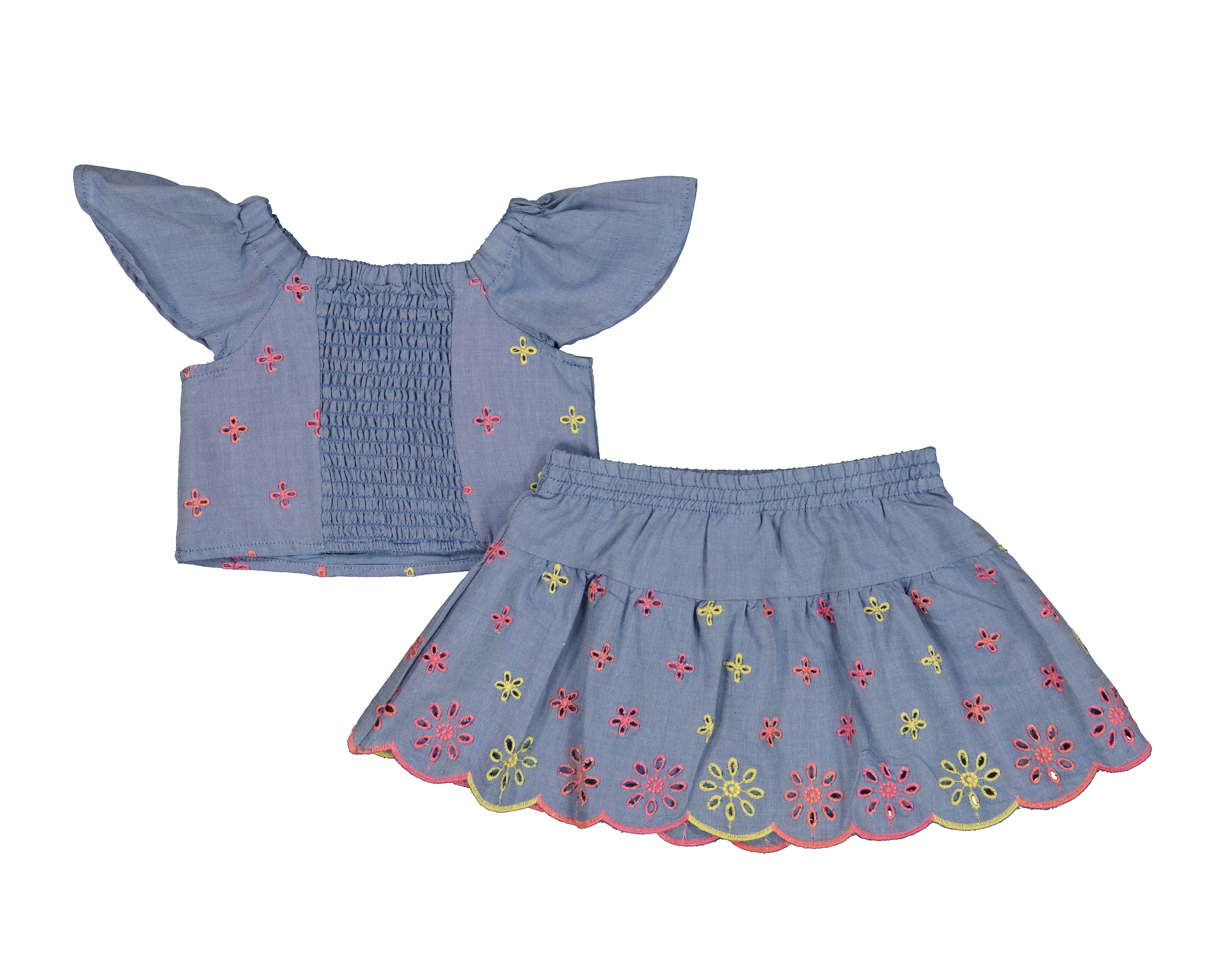 Foto 2 | Foto 2 | Blusa y Falda para Bebé Niña Baby Colors