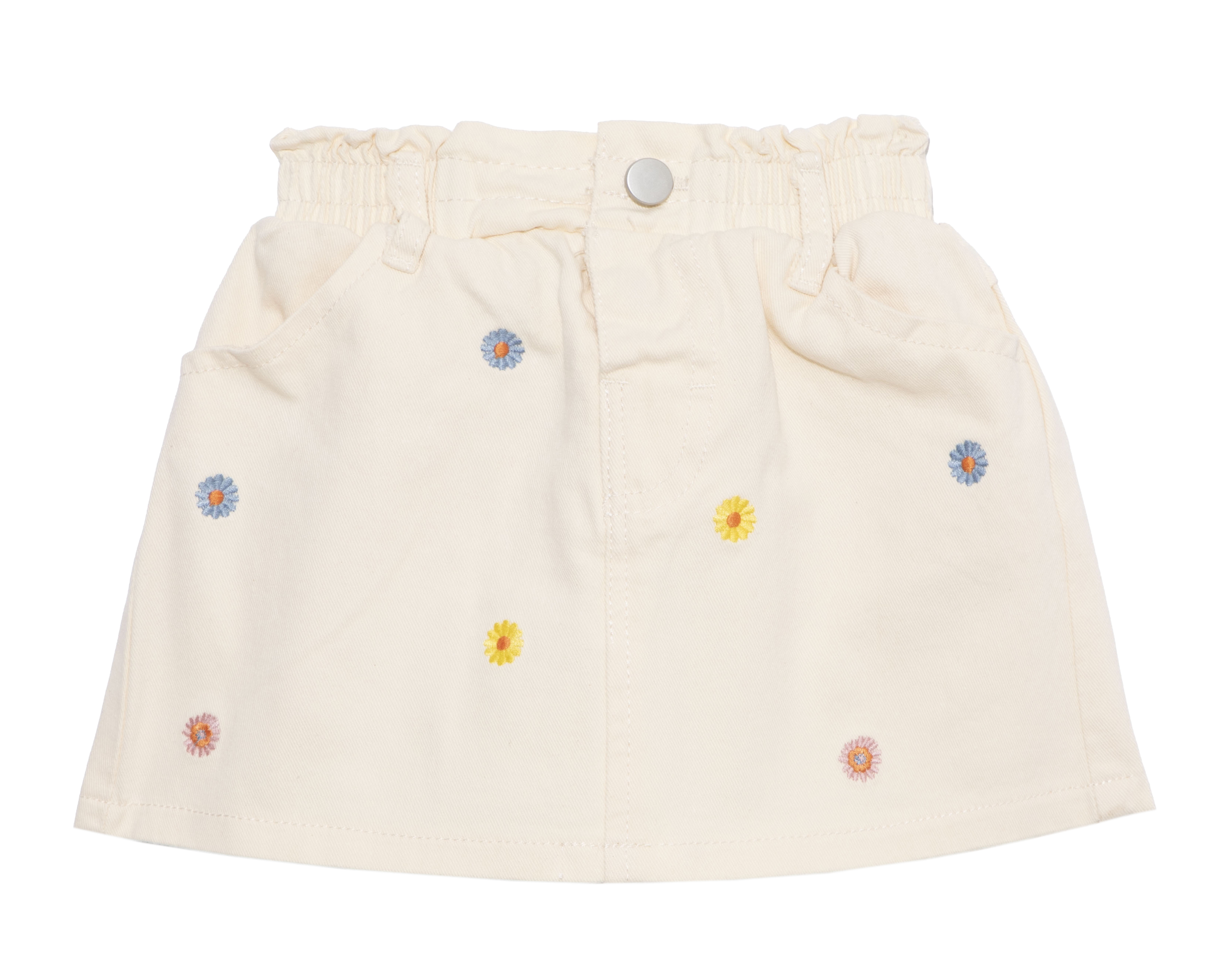 Falda para Bebé Niña Baby Colors de Algodón Beige