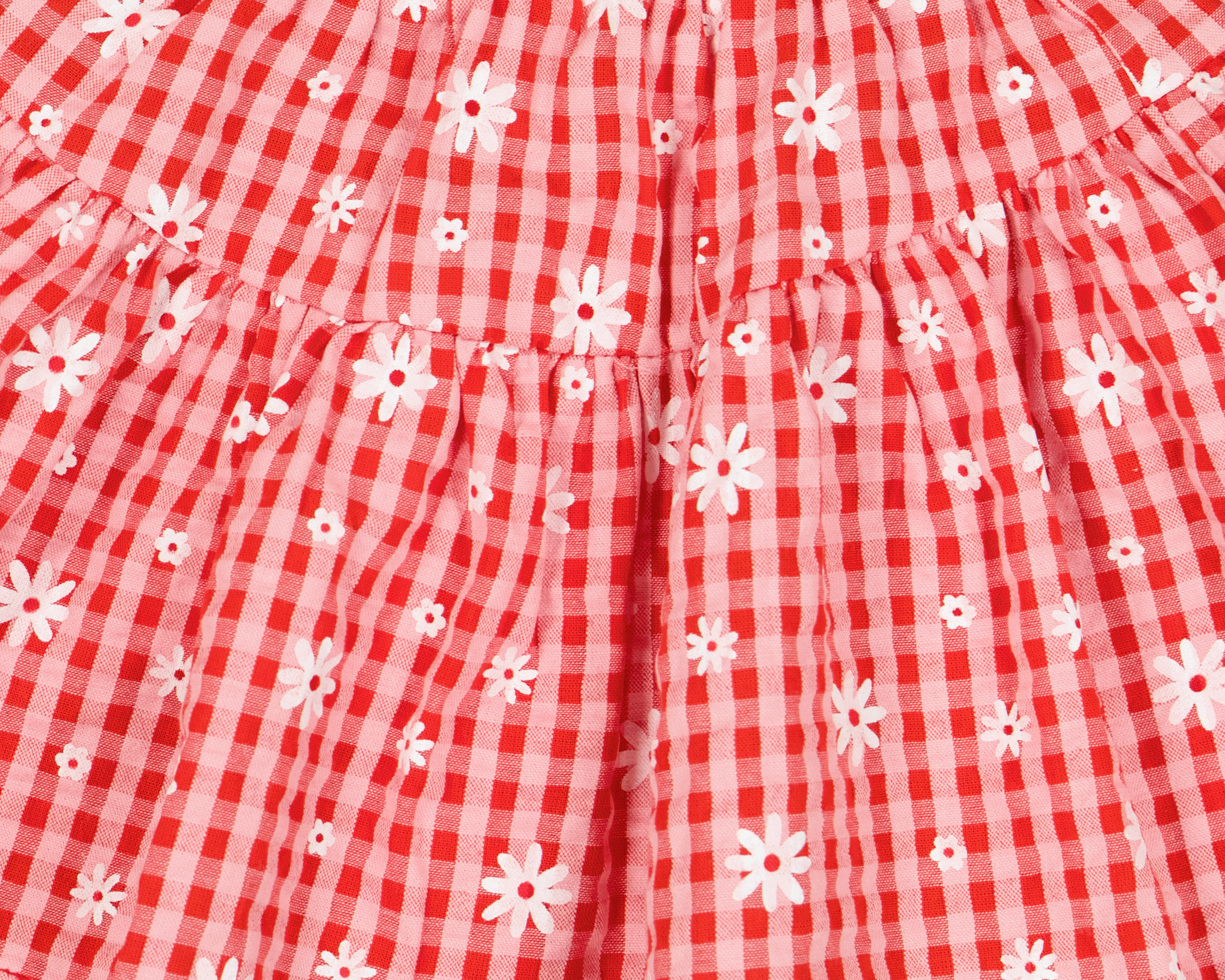 Foto 4 pulgar | Foto 3 | Falda para Bebé Niña Baby Colors de Algodón a Cuadros