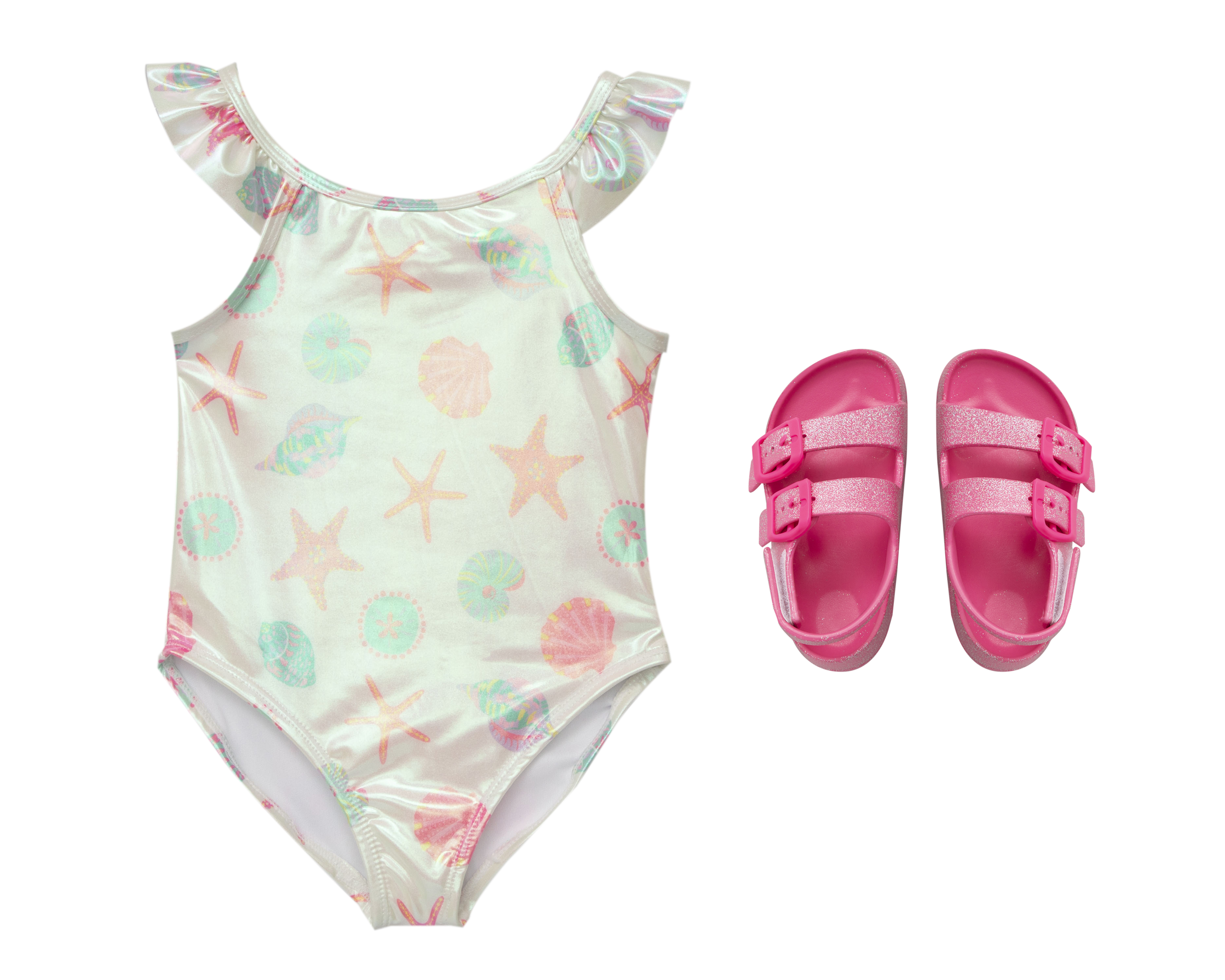 Foto 1 | Foto 1 | Traje de Baño para Bebé Niña Rio Beach con Sandalias