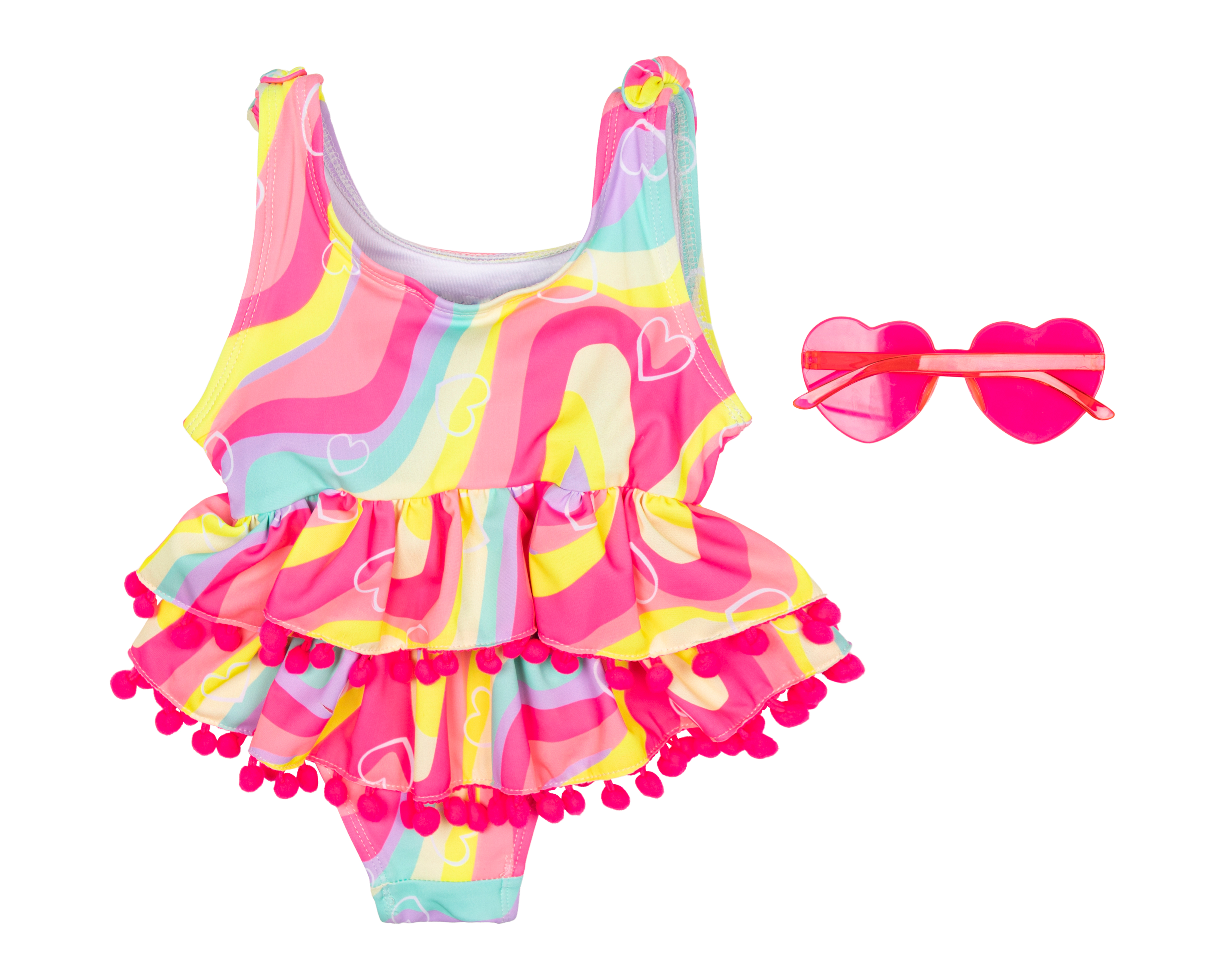 Foto 2 | Foto 2 | Traje de Baño para Bebé Niña Rio Beach con Lentes