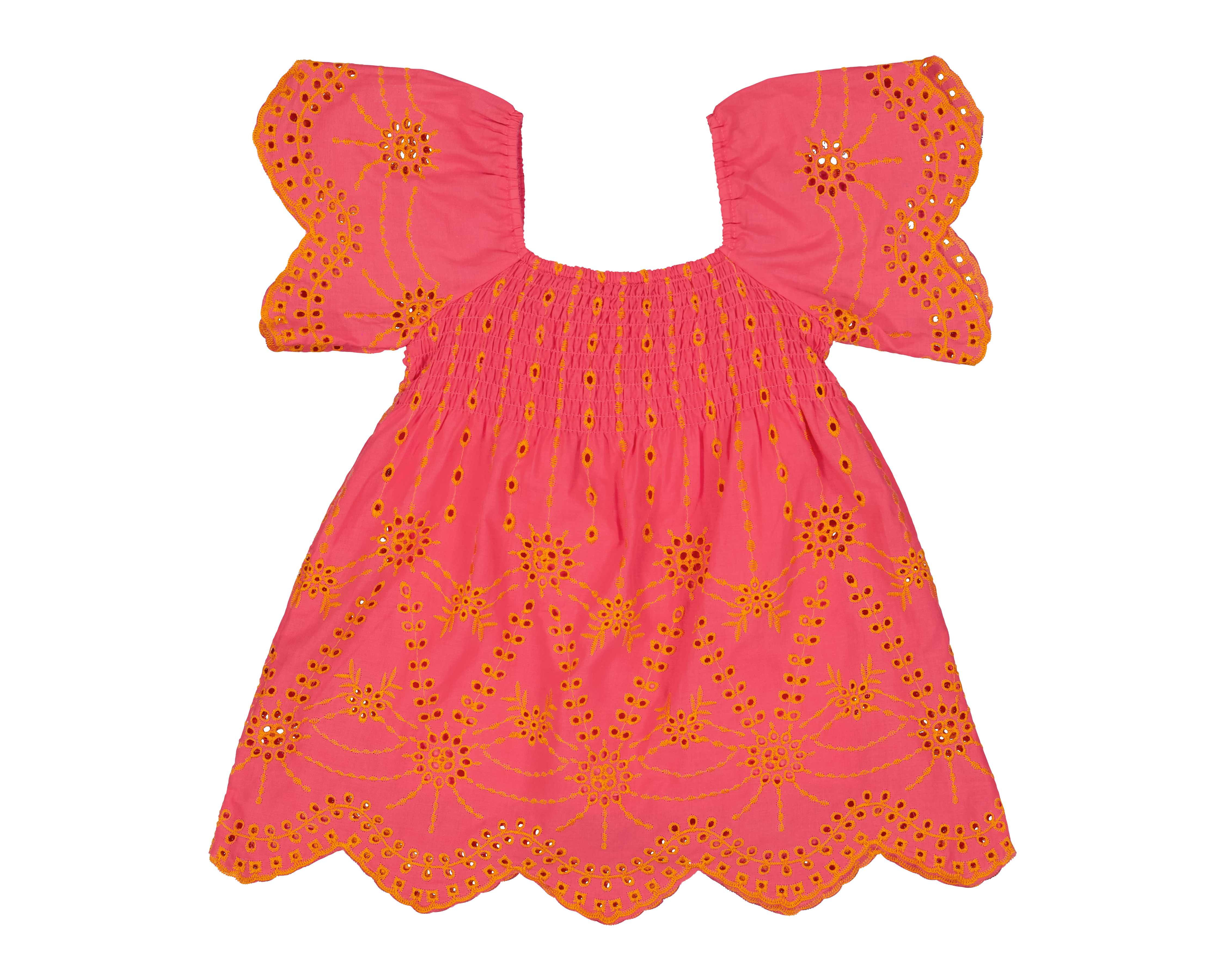 Vestido para Bebé Niña Baby Colors de Algodón Rosa