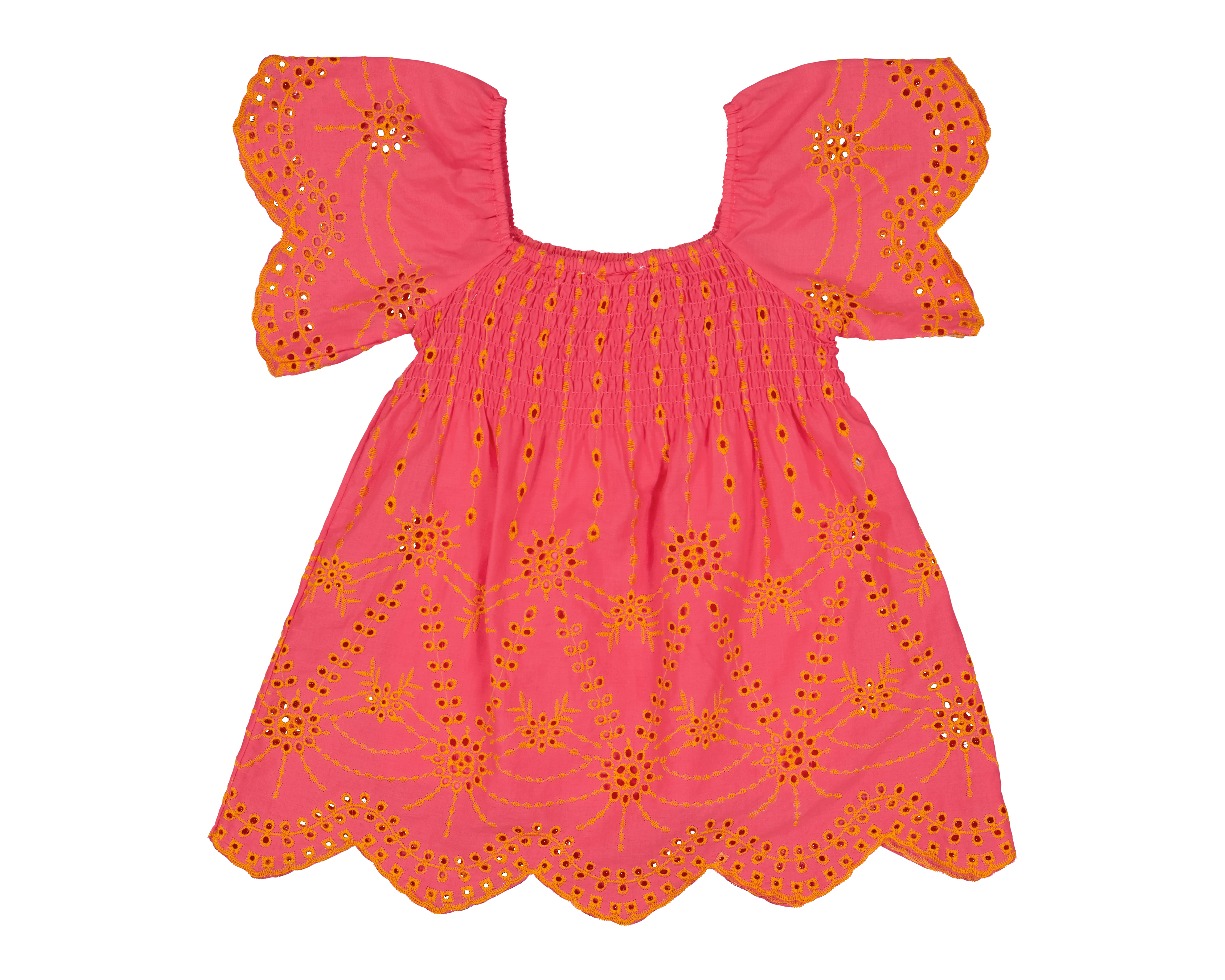 Foto 3 pulgar | Foto 2 | Vestido para Bebé Niña Baby Colors de Algodón Rosa