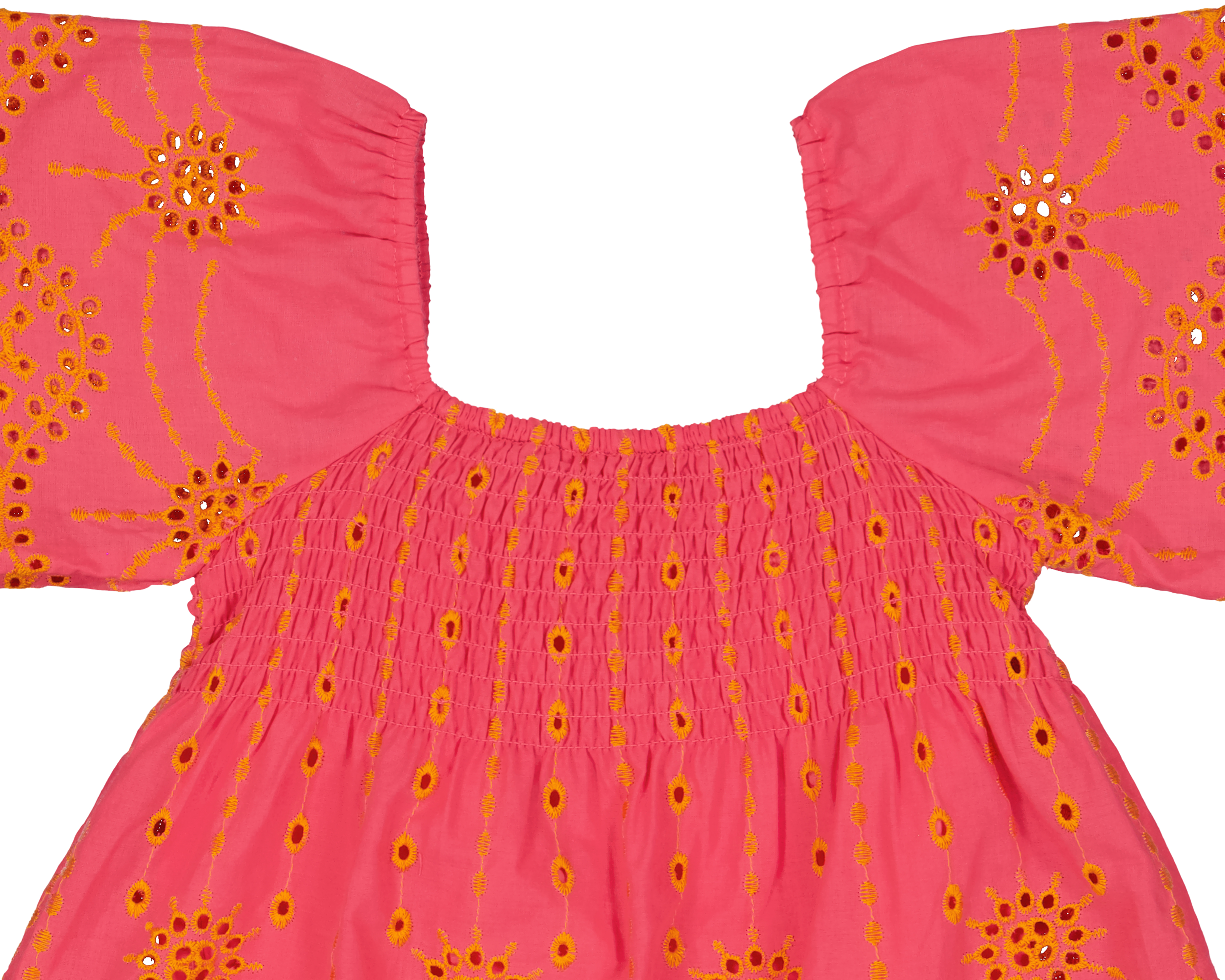 Foto 4 pulgar | Foto 3 | Vestido para Bebé Niña Baby Colors de Algodón Rosa