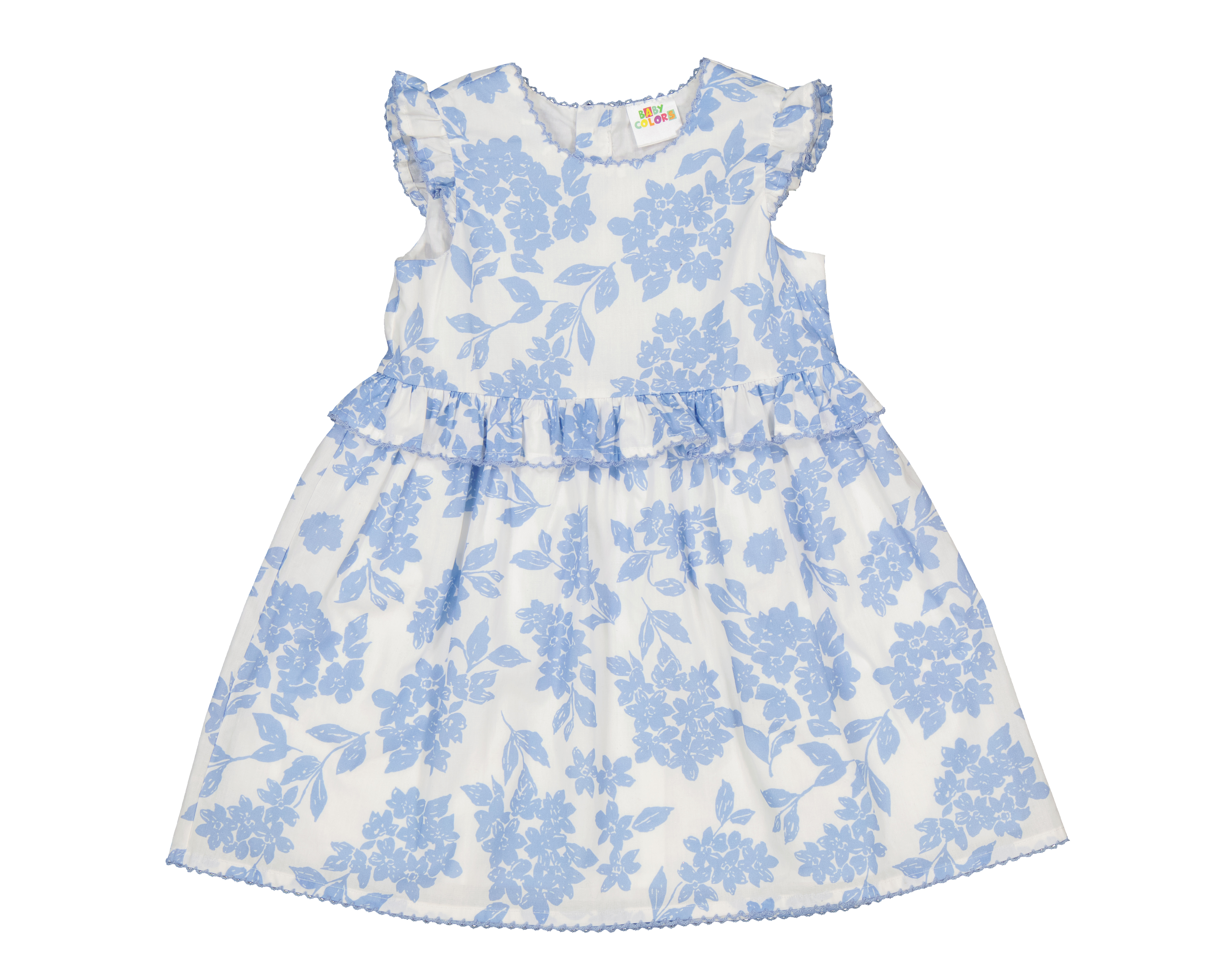 Vestido para Bebé Niña Baby Colors de Algodón Floral