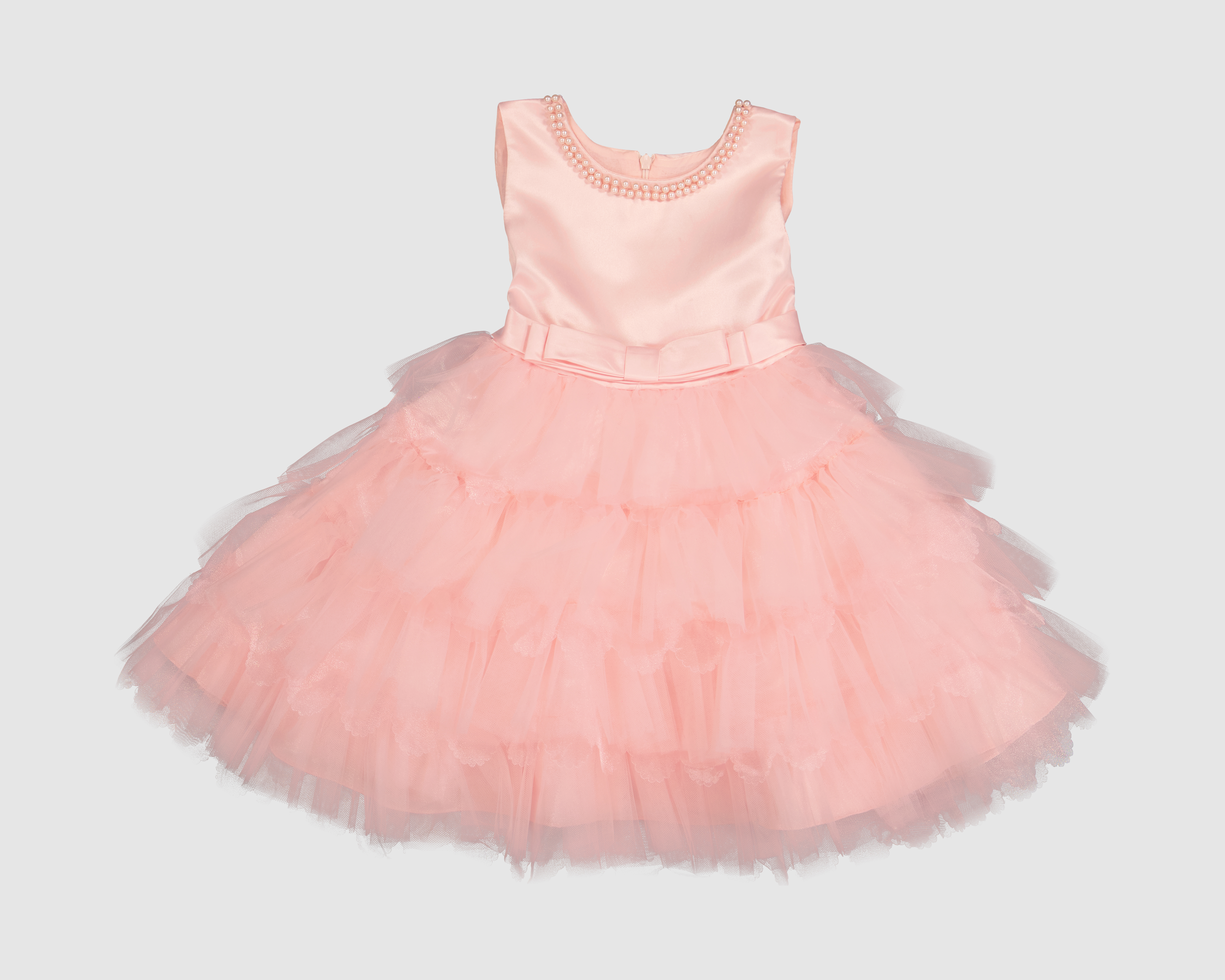 Foto 2 pulgar | Foto 1 | Vestido para Bebé Niña Baby Colors Rosa