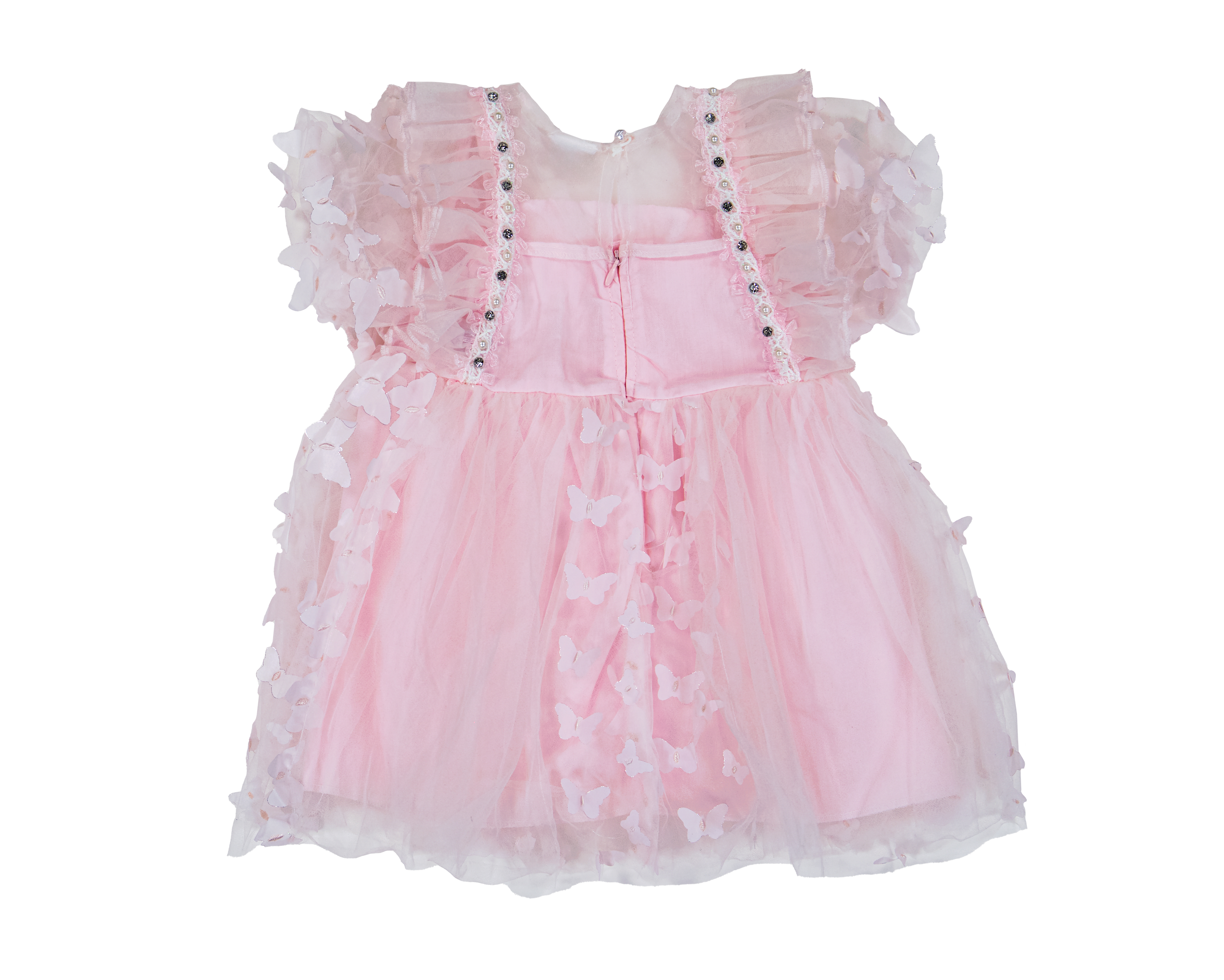 Foto 3 pulgar | Foto 2 | Vestido para Bebé Niña Baby Colors Rosa