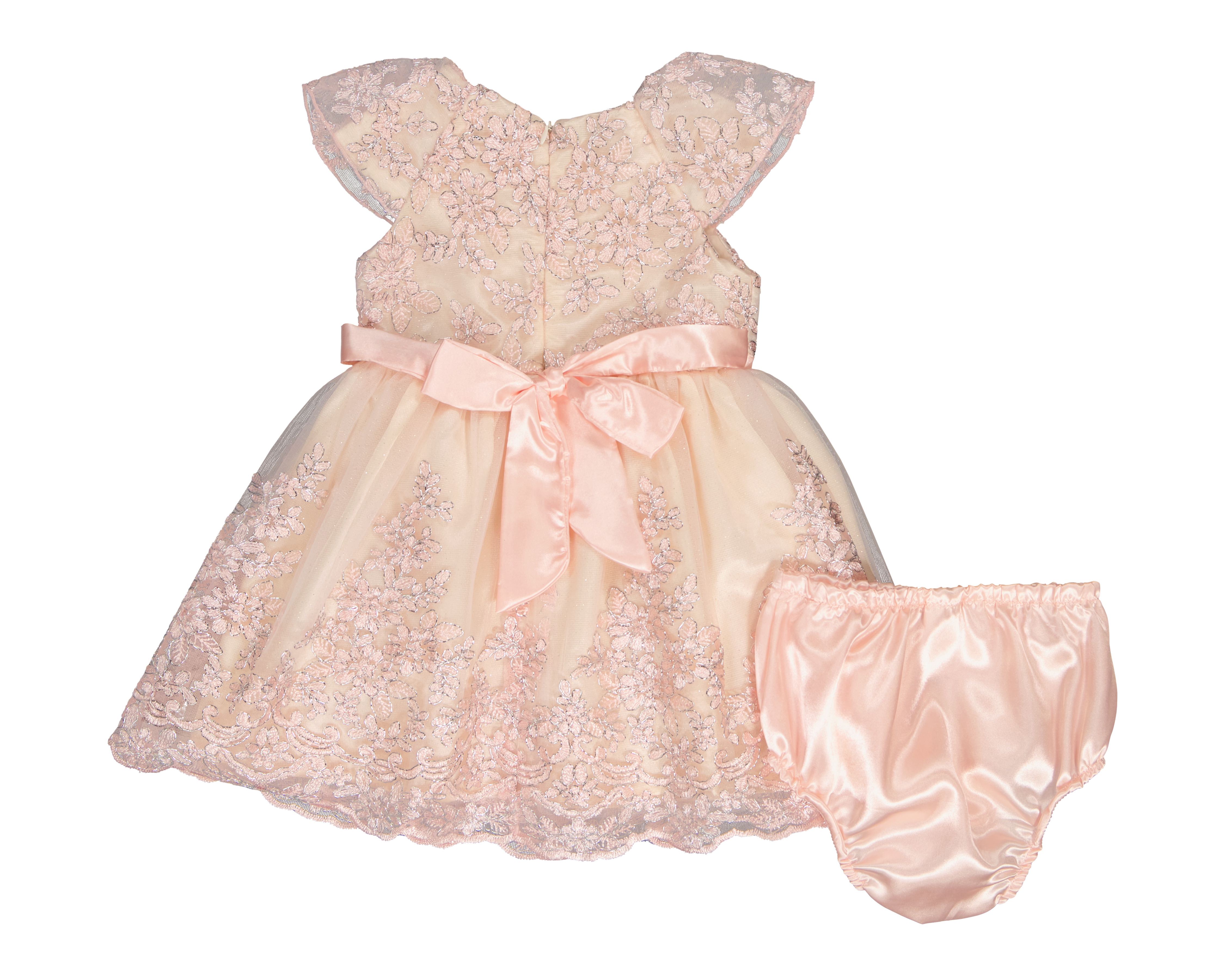 Foto 3 pulgar | Foto 2 | Vestido para Bebé Niña Baby Colors Rosa