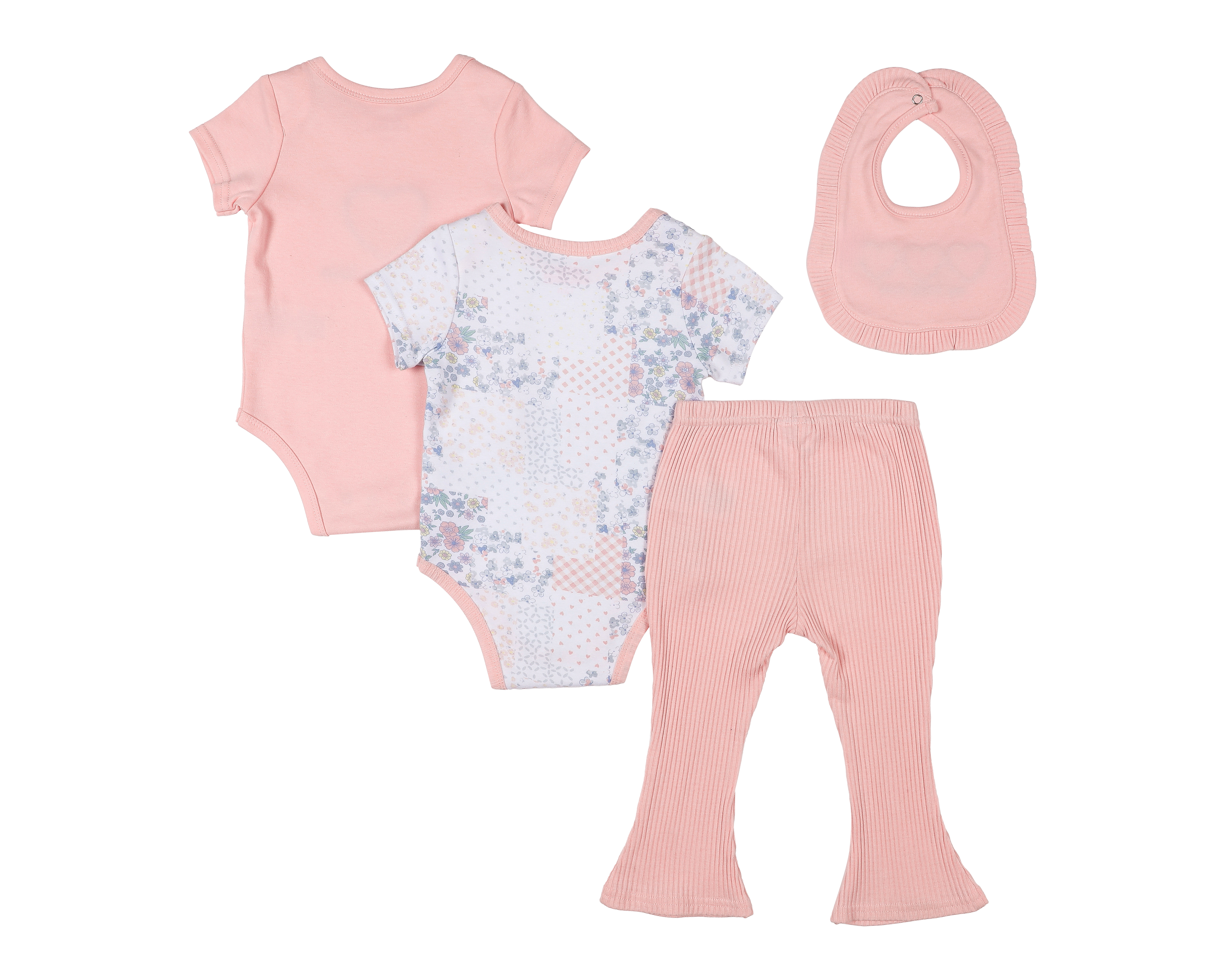 Foto 3 pulgar | Foto 2 | Conjunto para Bebé Niña Baby Colors 4 Piezas