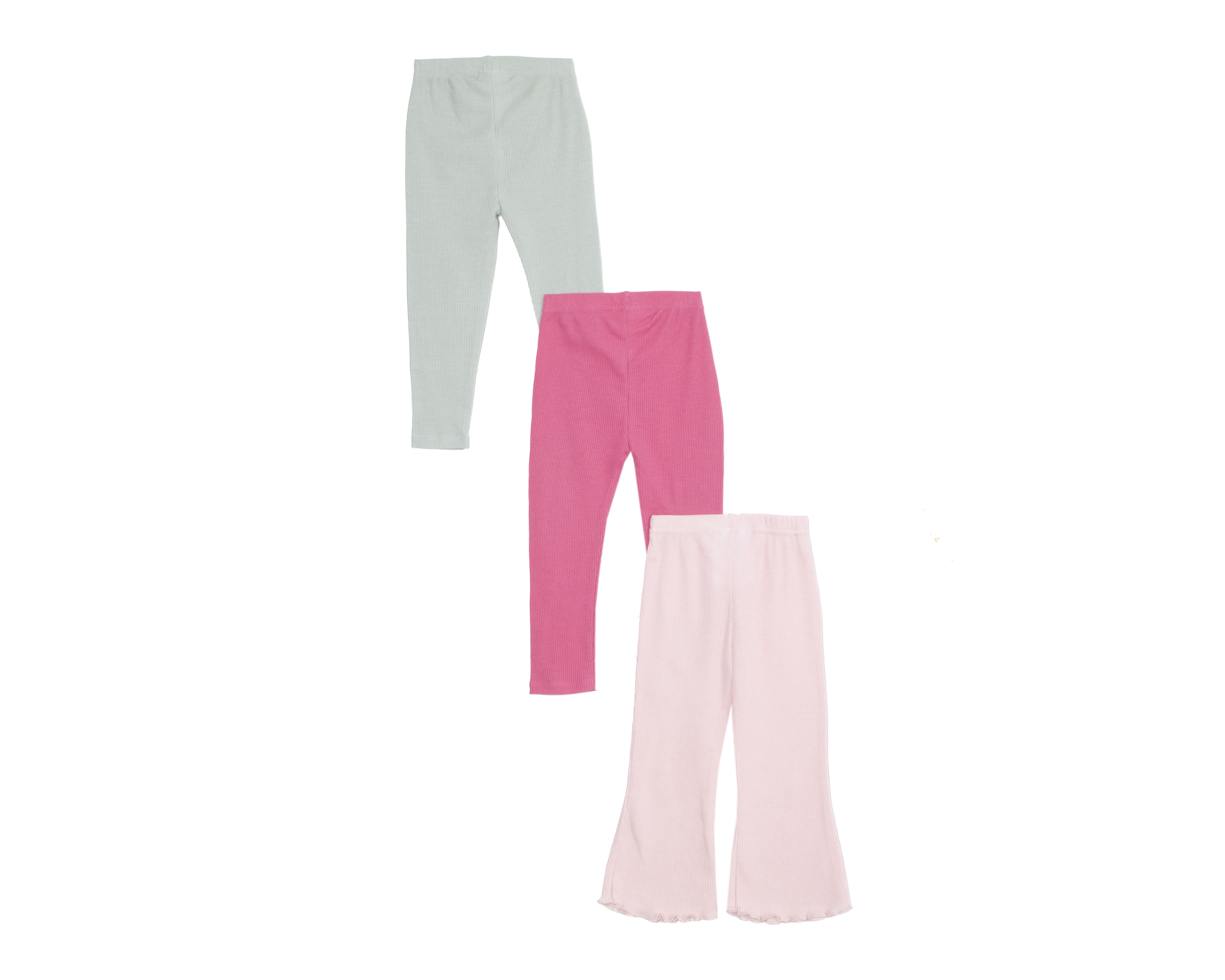 Foto 2 | Foto 2 | Pantalón para Bebé Niña Baby Colors 3 Piezas