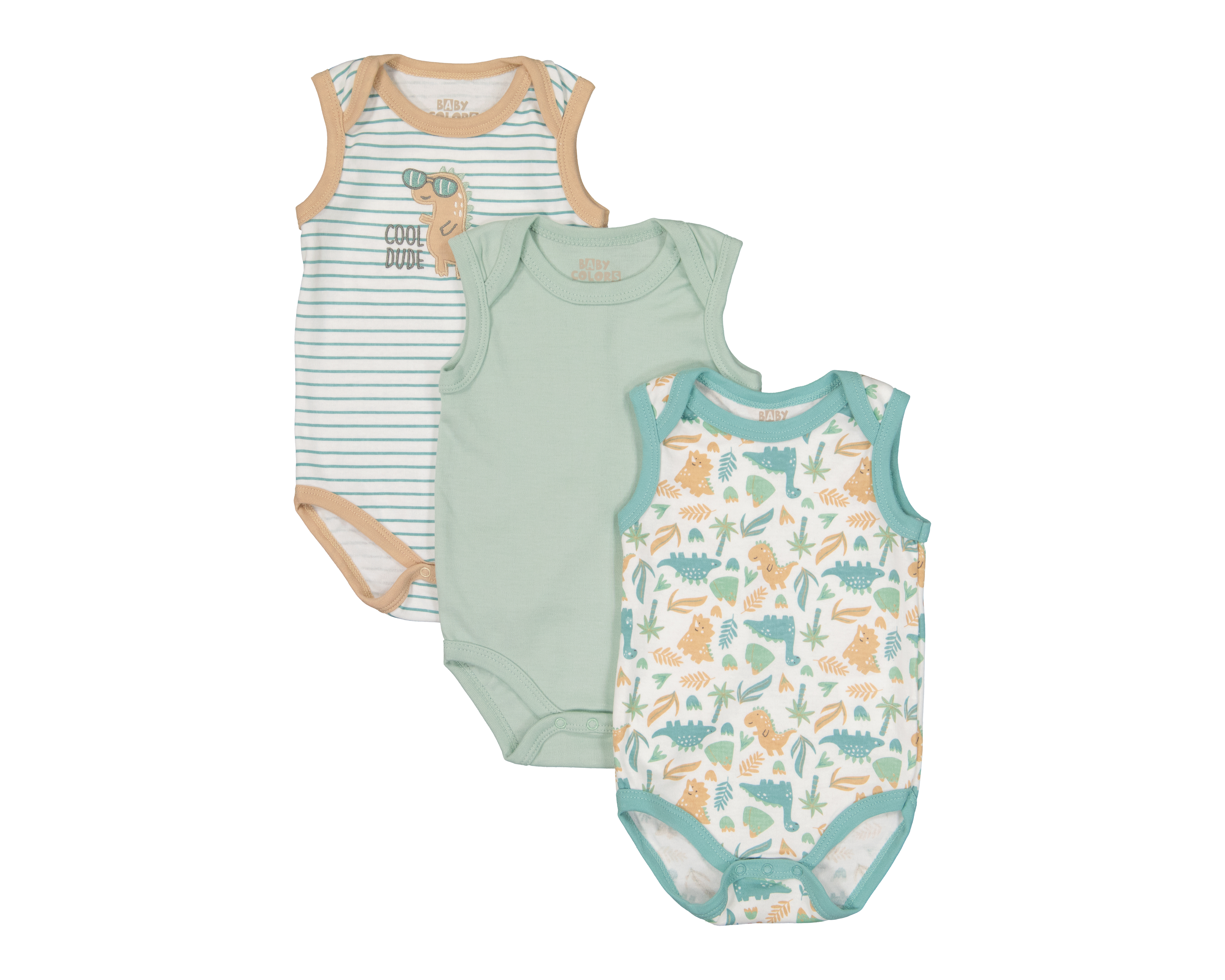 Pañalero para Bebé Niño Baby Colors 3 Piezas