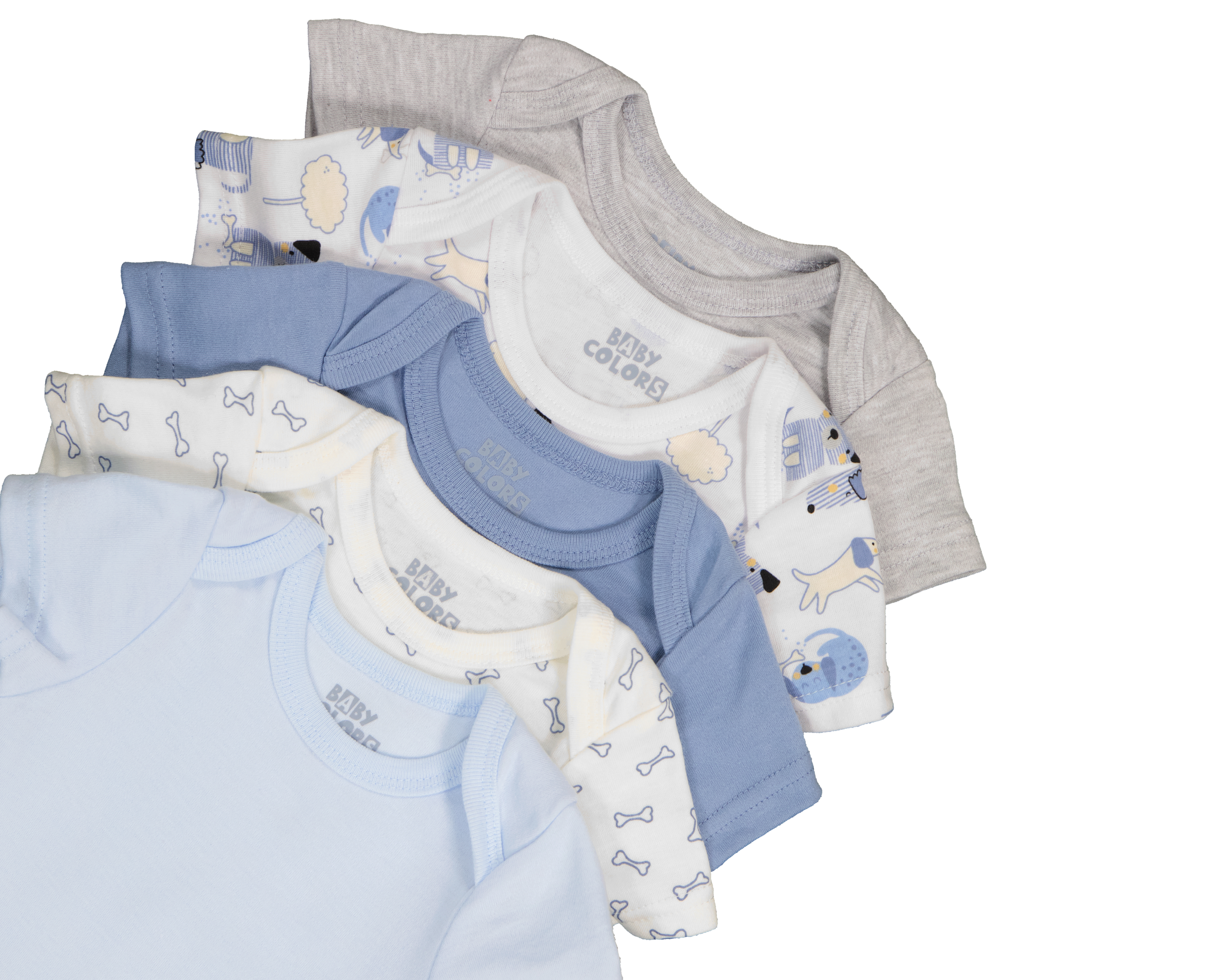 Foto 4 | Foto 4 | Pañalero para Bebé Niño Baby Colors con Babero 5 Piezas