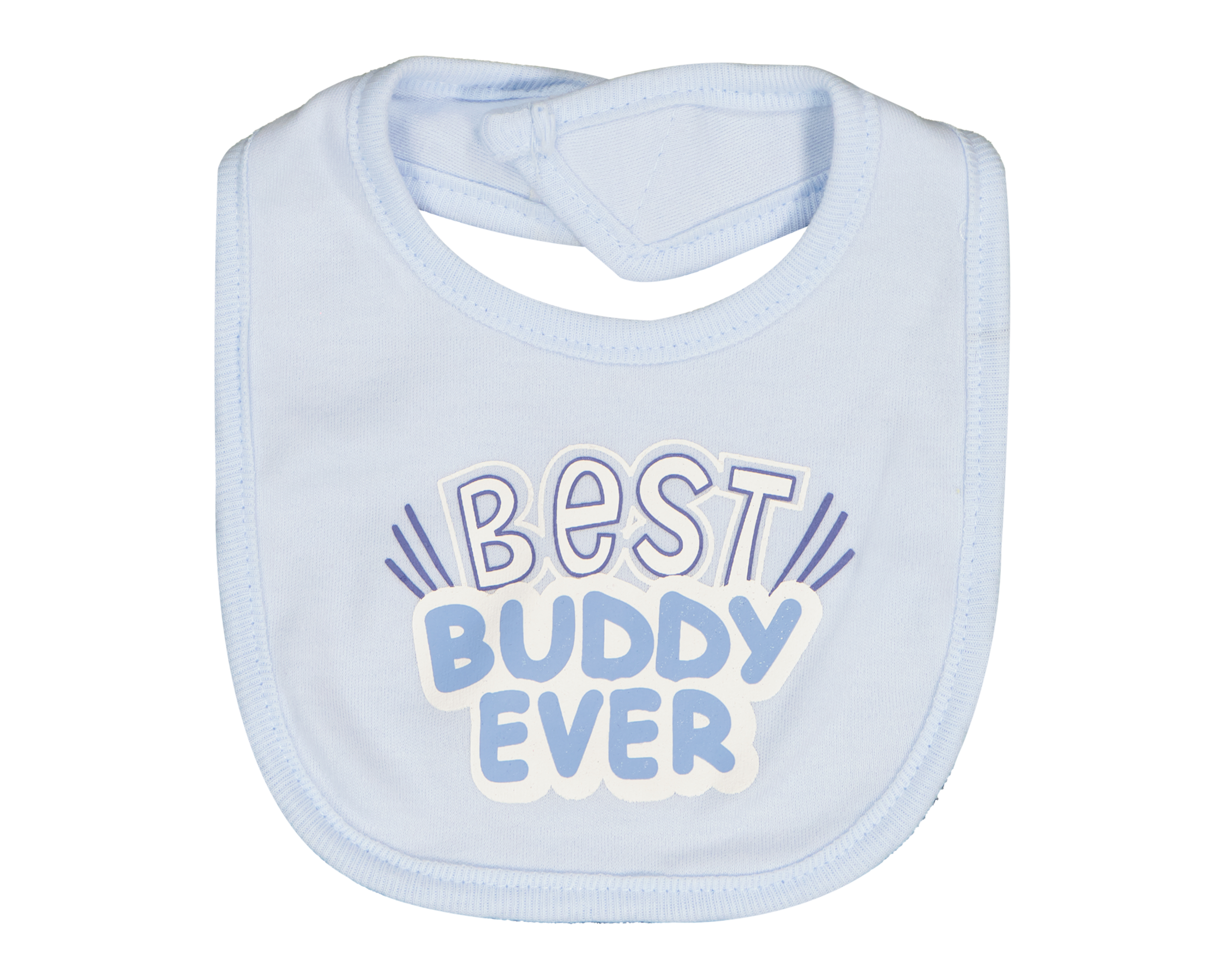 Foto 6 pulgar | Foto 5 | Pañalero para Bebé Niño Baby Colors con Babero 5 Piezas