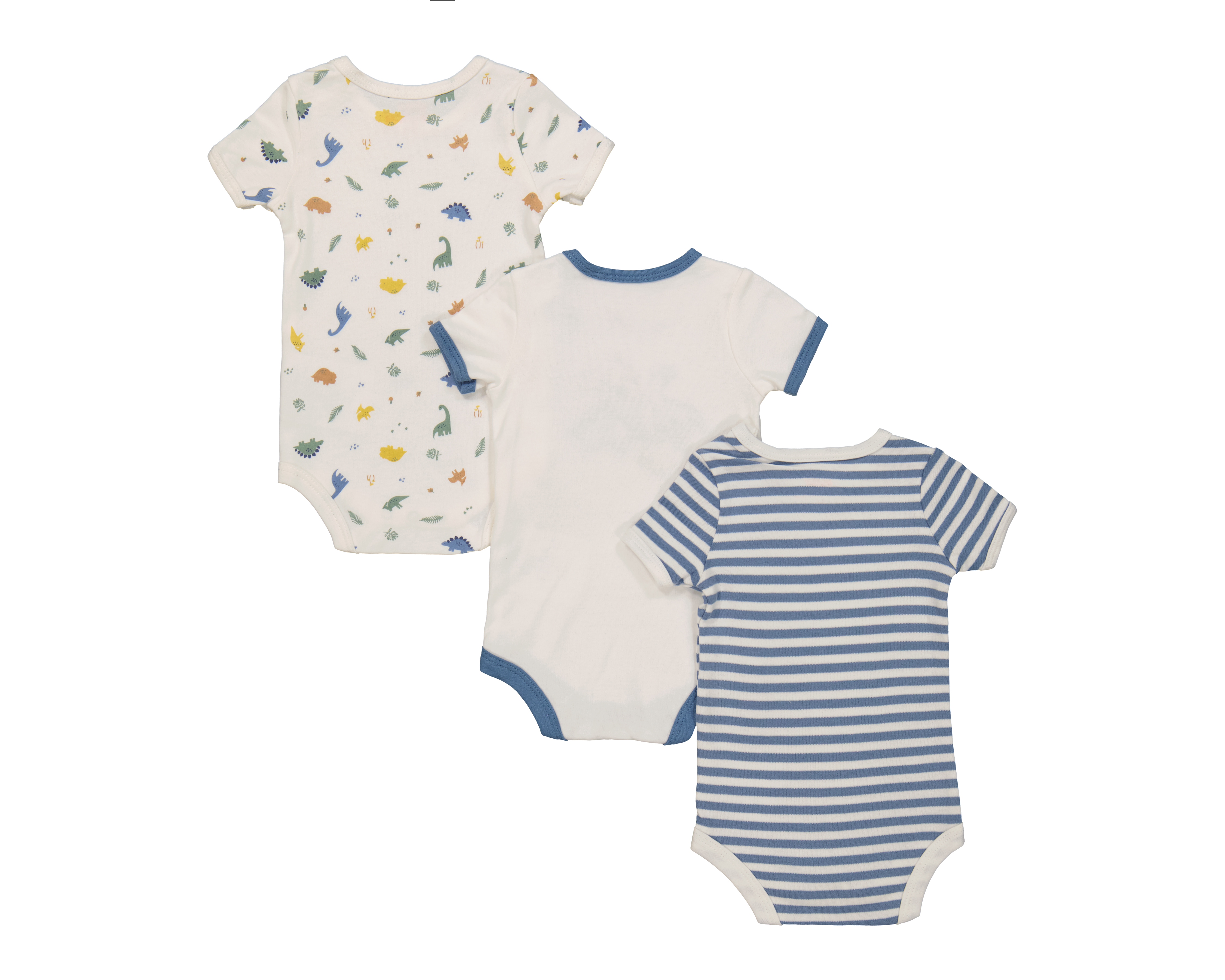 Foto 2 | Foto 2 | Pañalero para Bebé Niño Baby Colors de Algodón Print Dinosaurios 3 Piezas