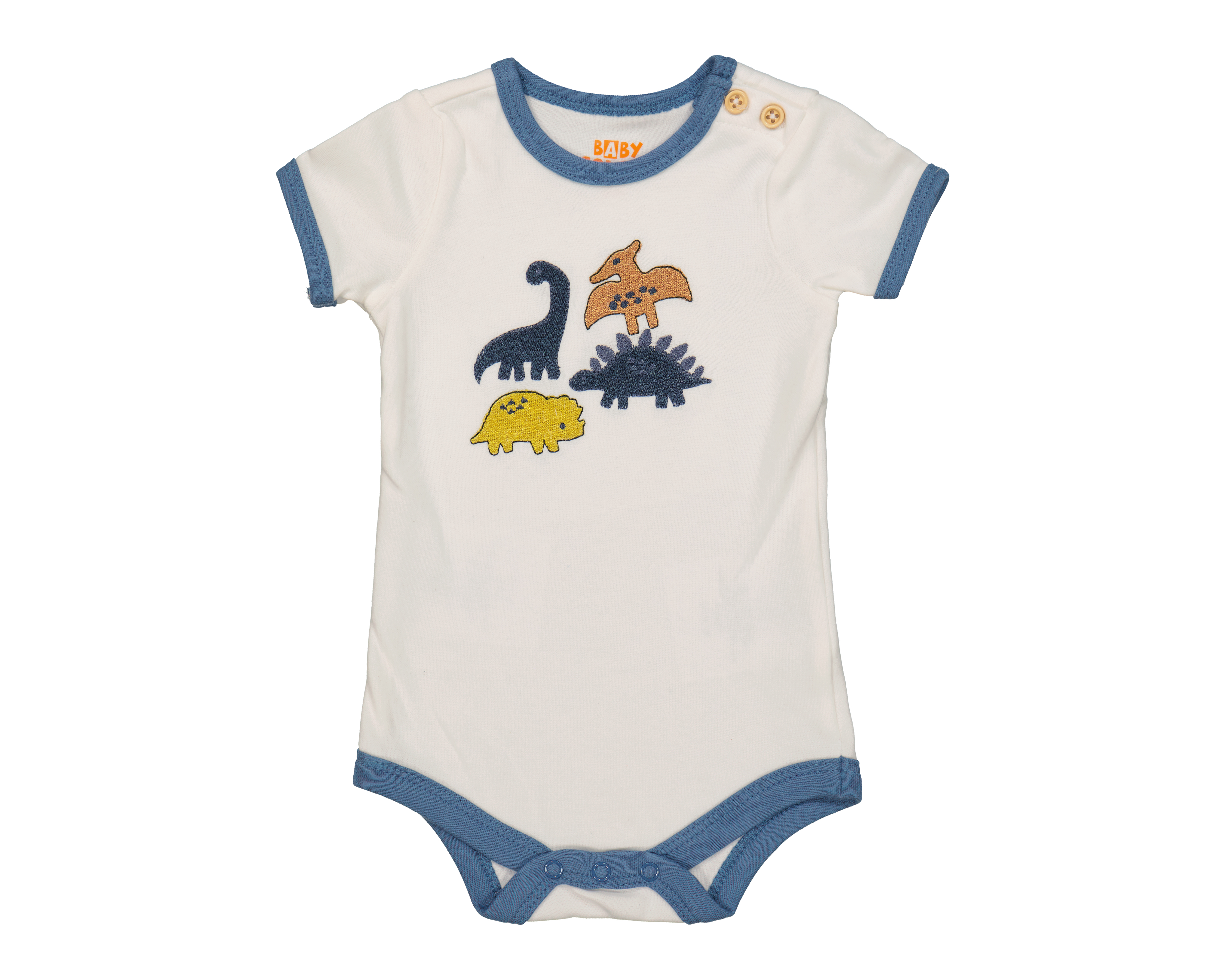 Foto 4 | Foto 4 | Pañalero para Bebé Niño Baby Colors de Algodón Print Dinosaurios 3 Piezas